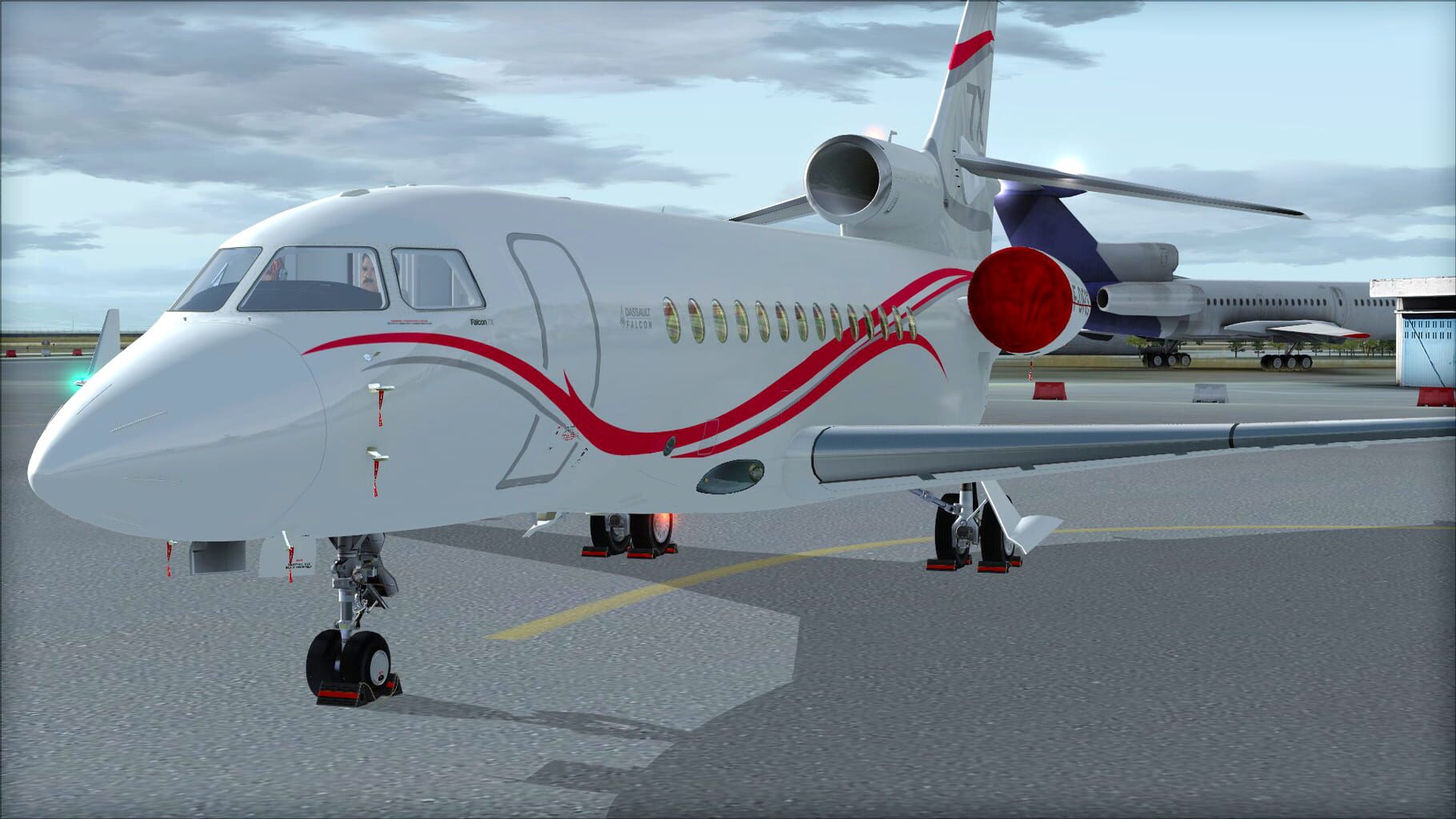 Microsoft Flight Simulator X: Steam Edition - Falcon 7X