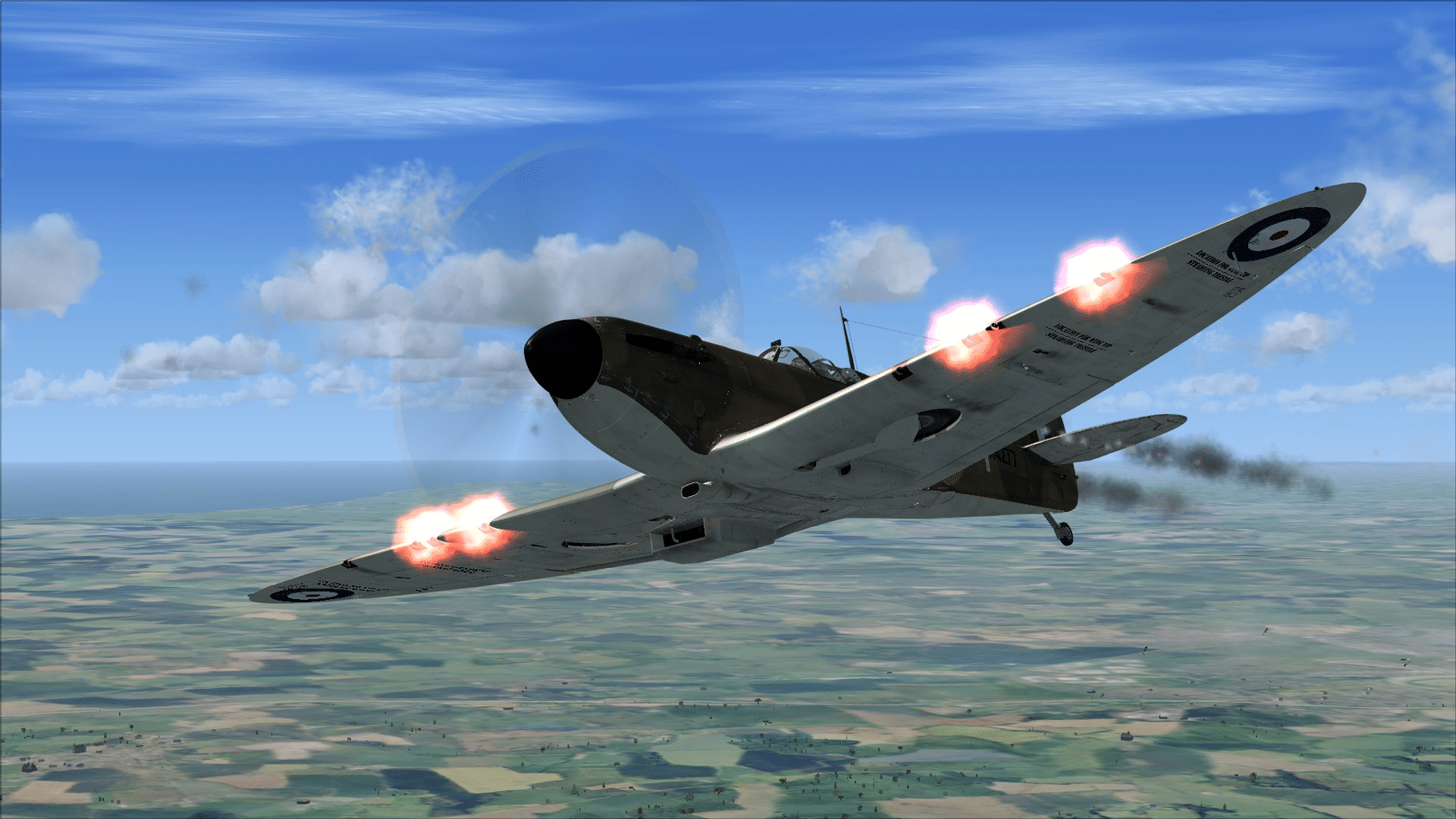 Microsoft Flight Simulator X: Steam Edition - Dunkirk Spitfire screenshot