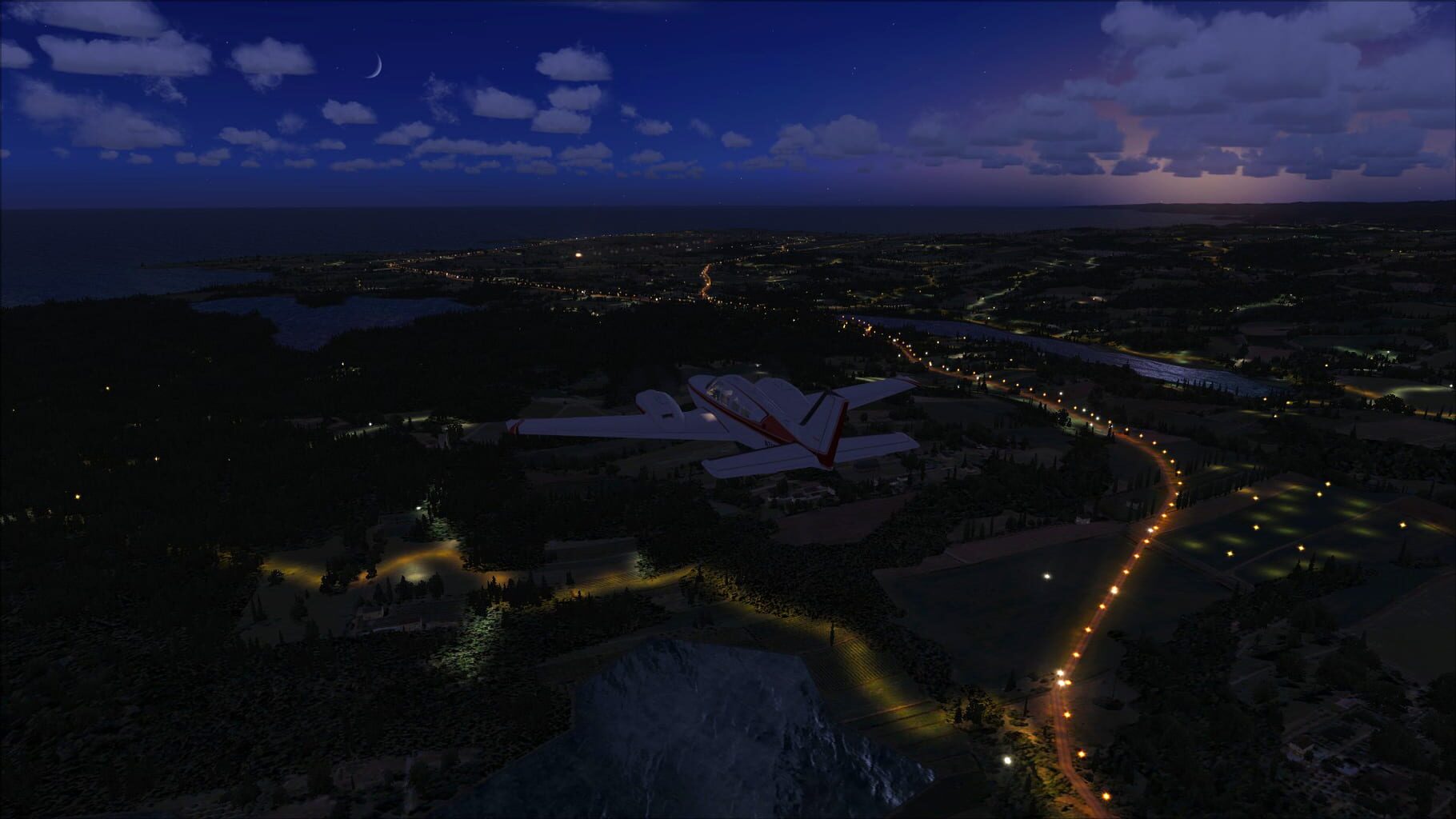 Microsoft Flight Simulator X: Steam Edition - Night Environment: Norway