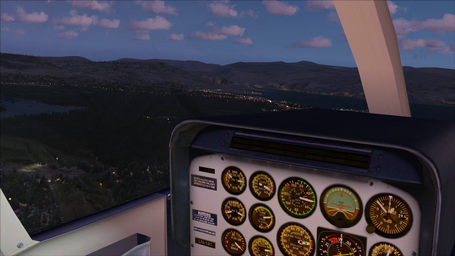 Microsoft Flight Simulator X: Steam Edition - Night Environment: Norway