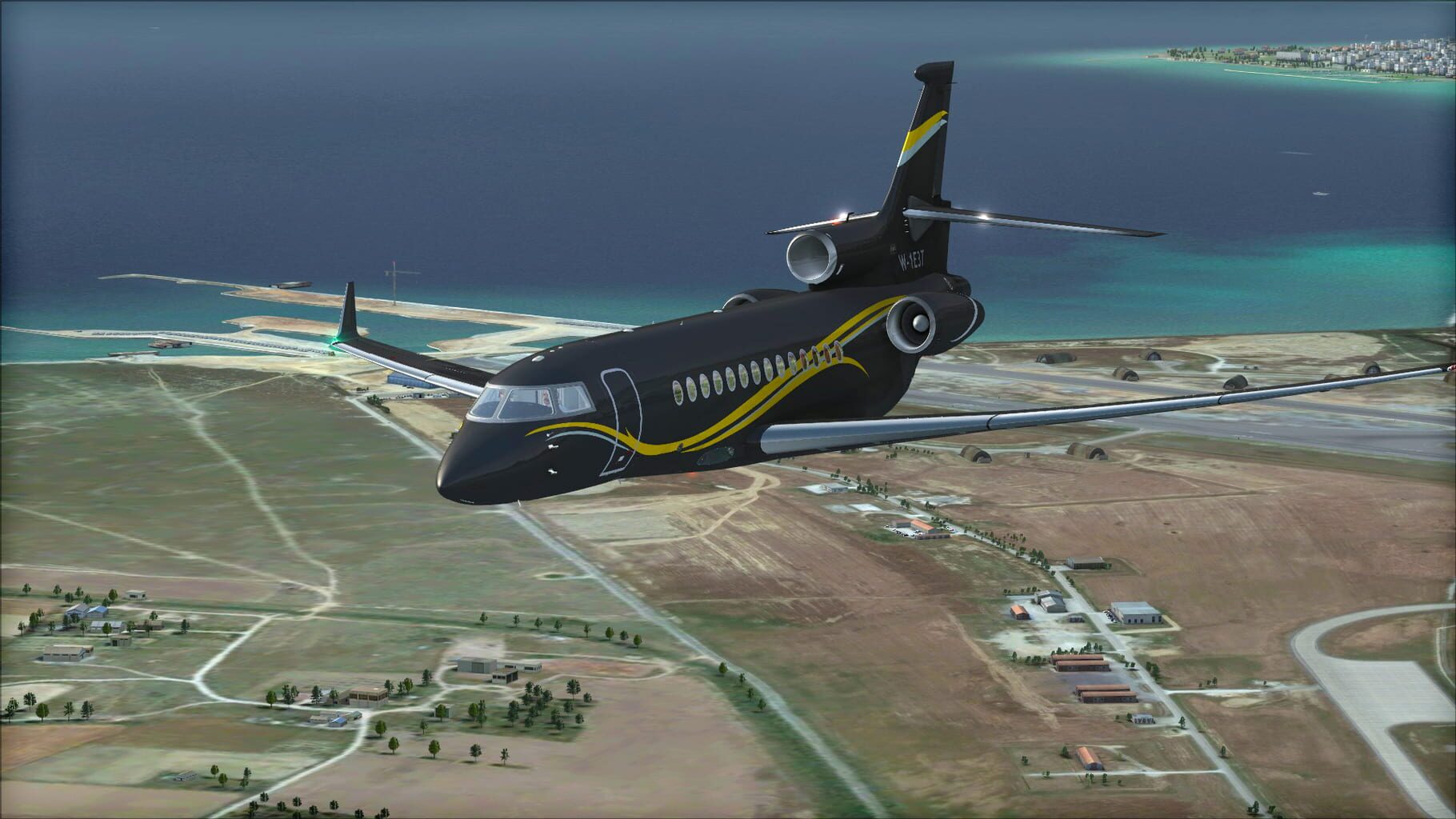 Microsoft Flight Simulator X: Steam Edition - Falcon 7X