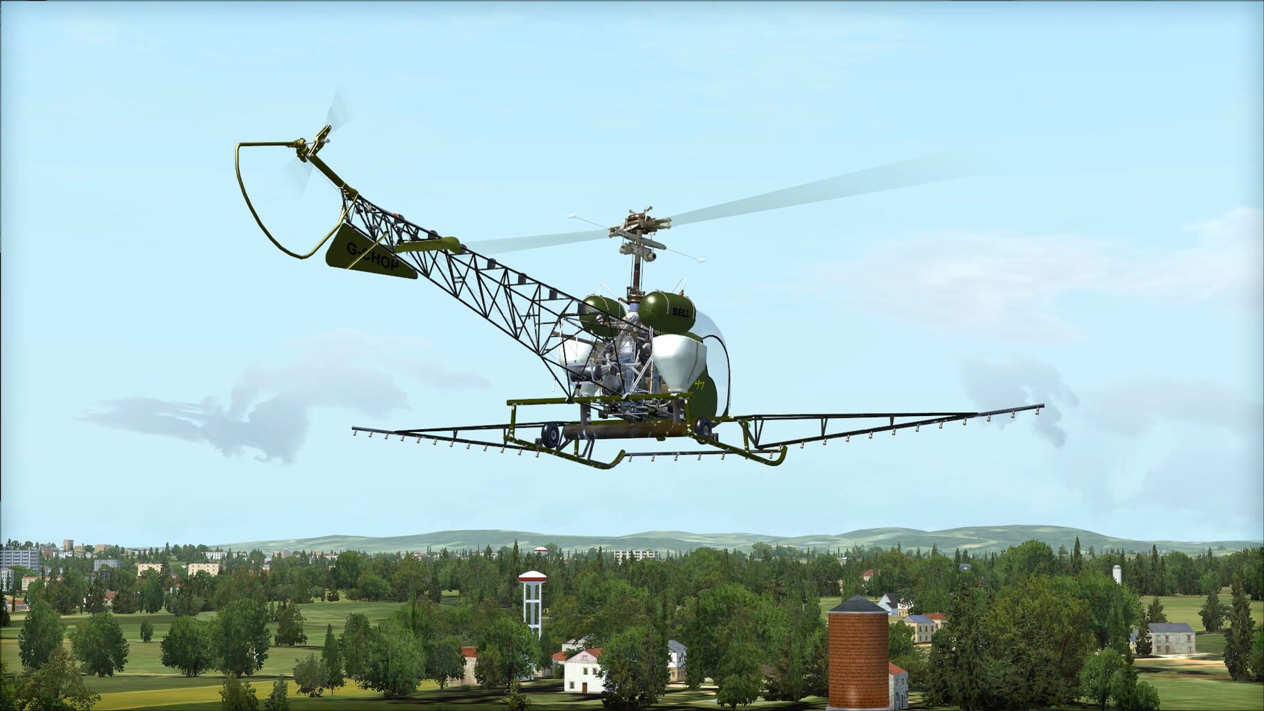 Microsoft Flight Simulator X: Steam Edition - Bell 47