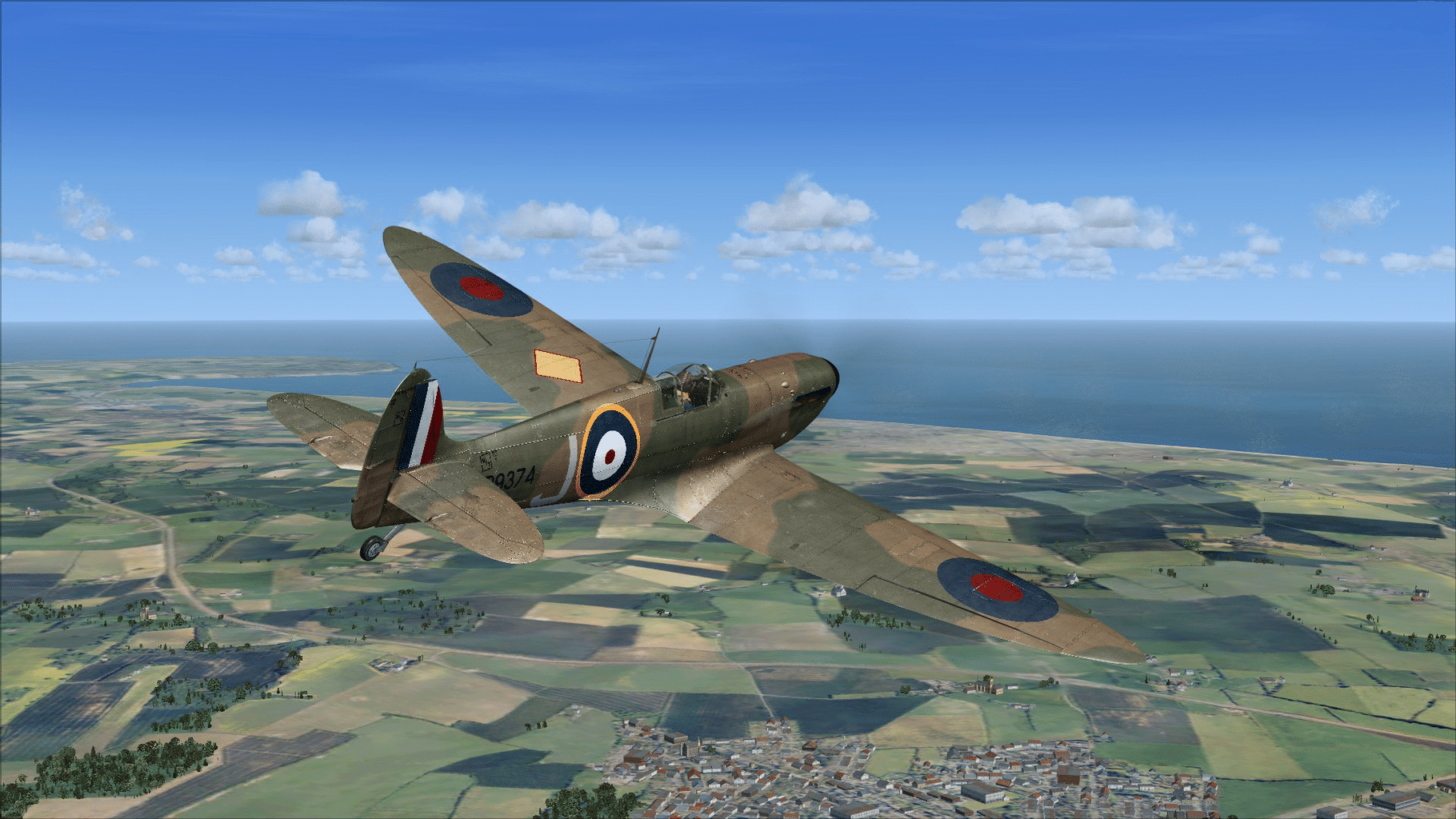 Microsoft Flight Simulator X: Steam Edition - Dunkirk Spitfire screenshot