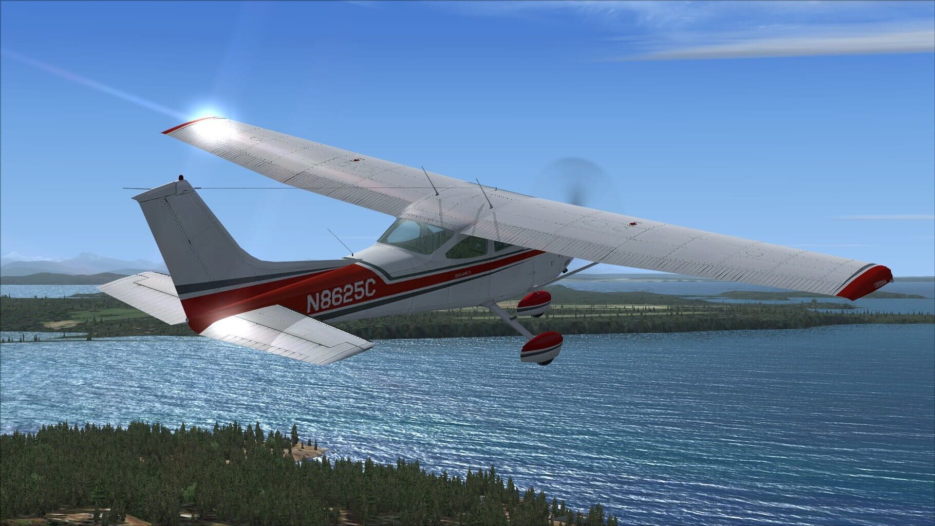 Microsoft Flight Simulator X: Steam Edition - Cessna 182Q Skylane II