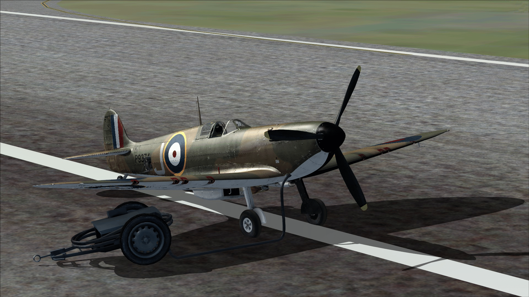 Microsoft Flight Simulator X: Steam Edition - Dunkirk Spitfire screenshot