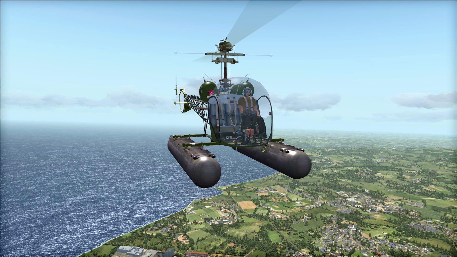 Microsoft Flight Simulator X: Steam Edition - Bell 47