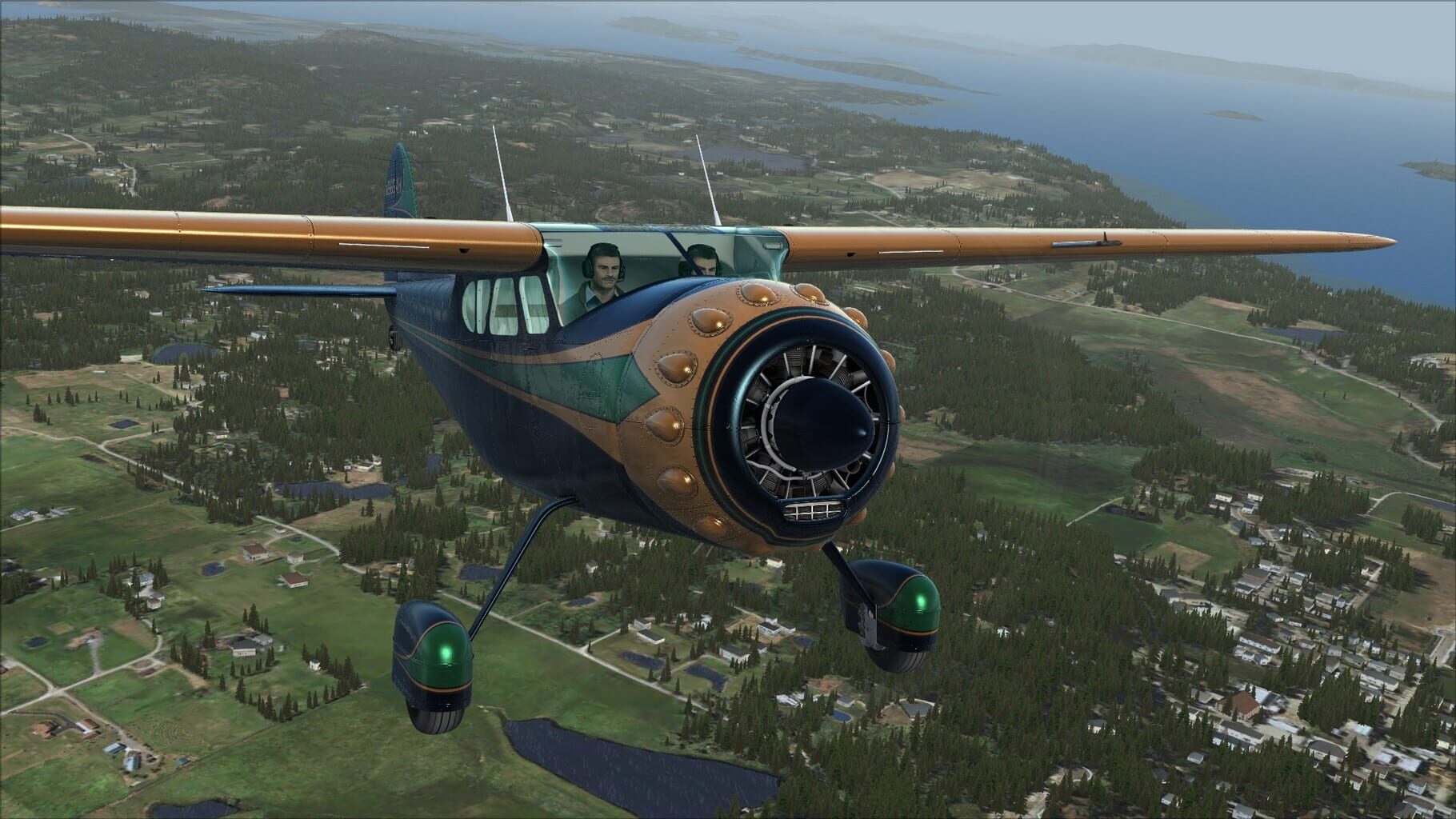 Microsoft Flight Simulator X: Steam Edition - Cessna C195 Businessliner