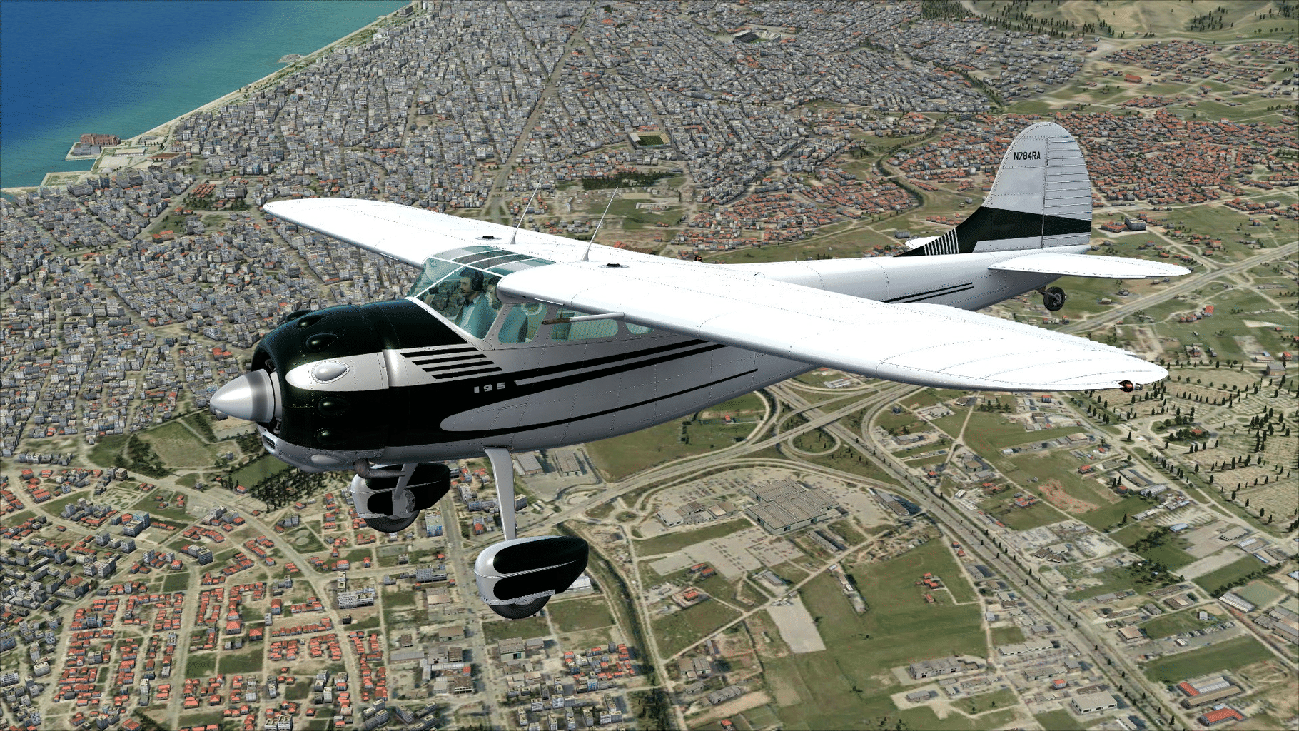 Microsoft Flight Simulator X: Steam Edition - Cessna C195 Businessliner screenshot