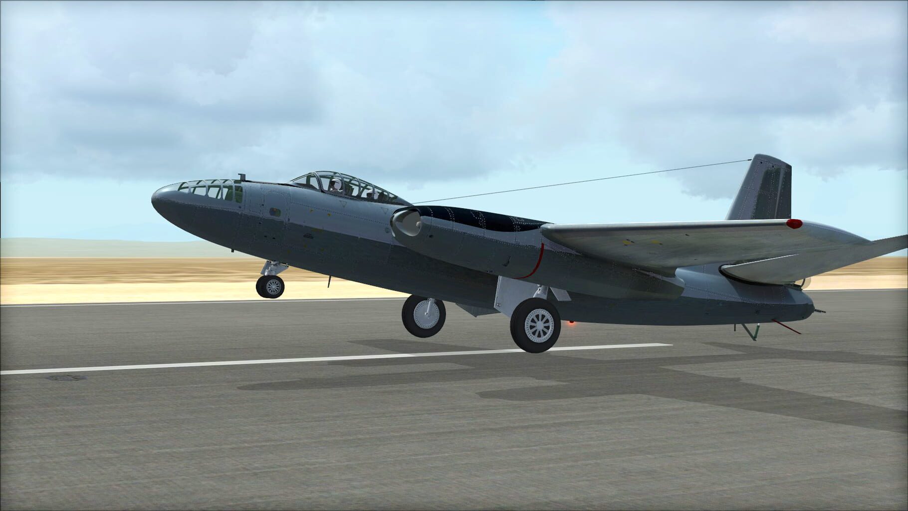 Microsoft Flight Simulator X: Steam Edition - North American B-45 Tornado