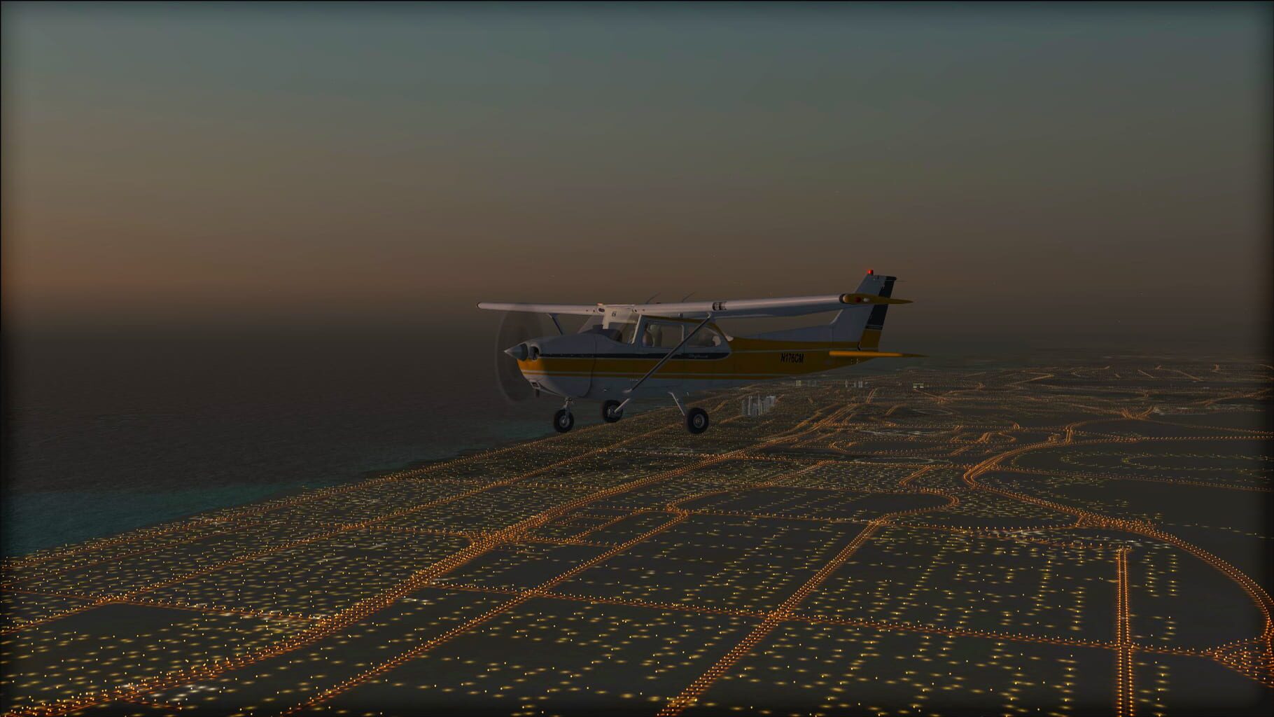 Microsoft Flight Simulator X: Steam Edition - Night Environment: Dubai