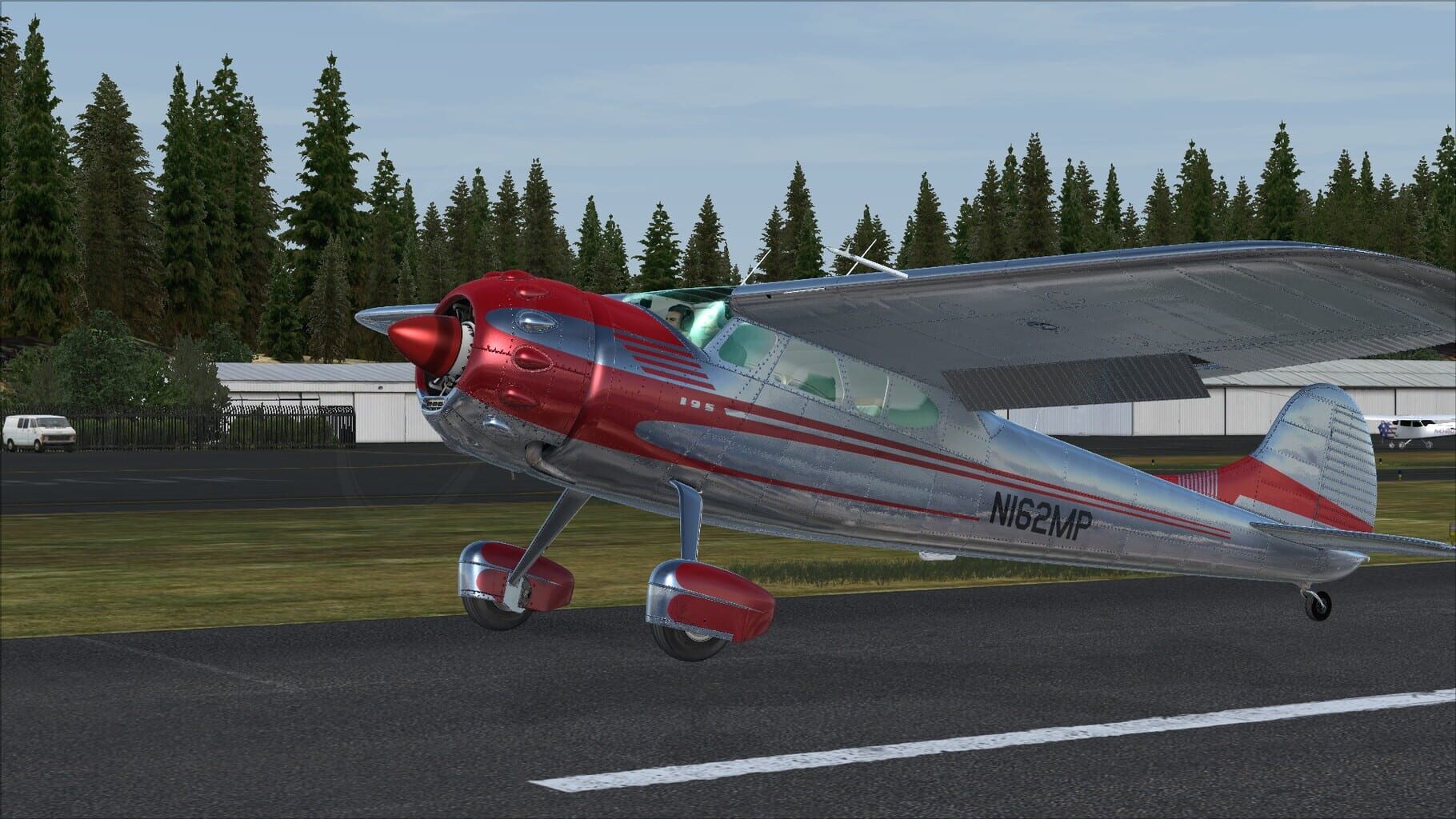 Microsoft Flight Simulator X: Steam Edition - Cessna C195 Businessliner