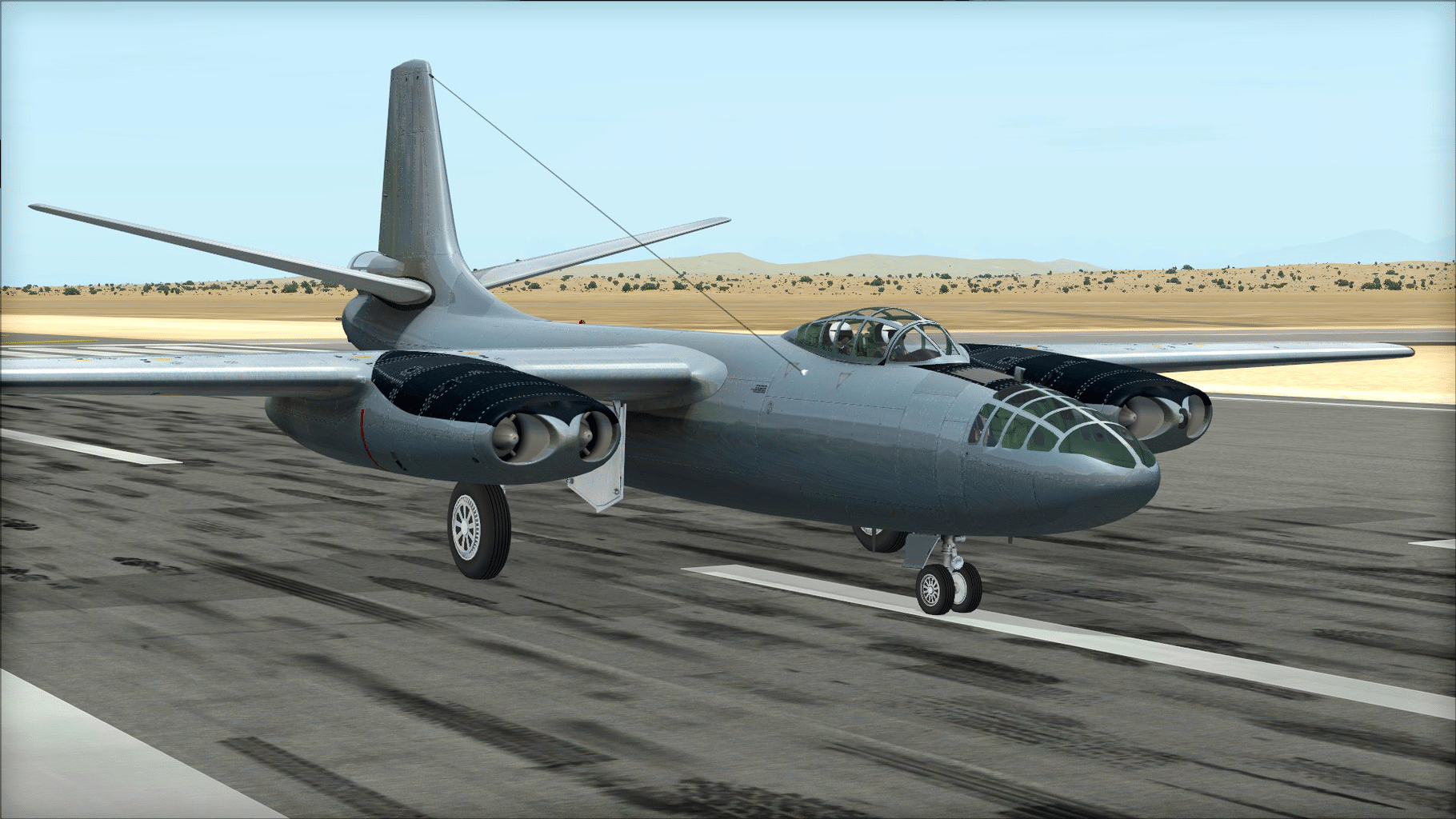 Microsoft Flight Simulator X: Steam Edition - North American B-45 Tornado screenshot