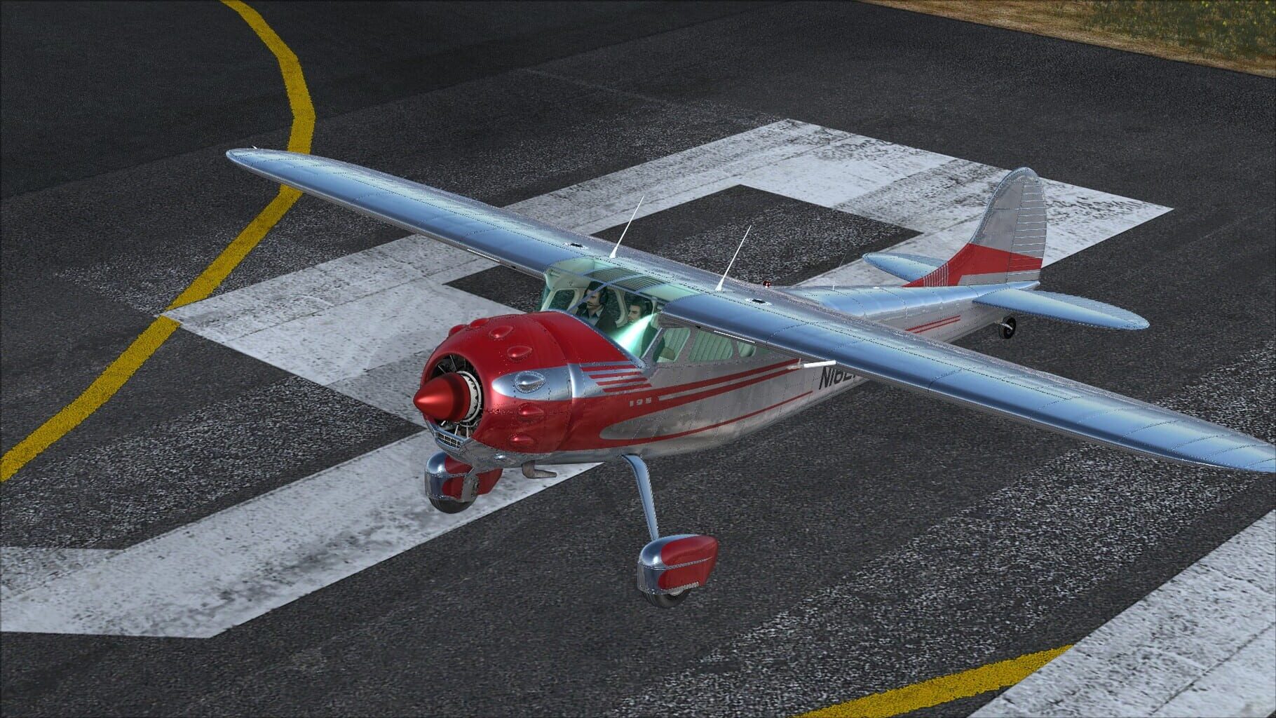 Microsoft Flight Simulator X: Steam Edition - Cessna C195 Businessliner