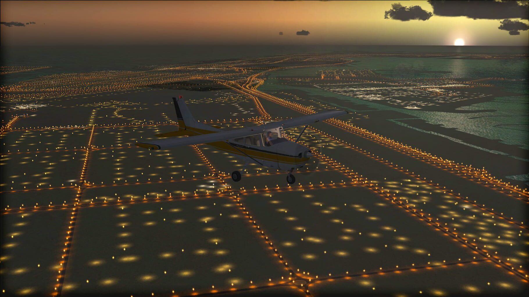 Microsoft Flight Simulator X: Steam Edition - Night Environment: Dubai