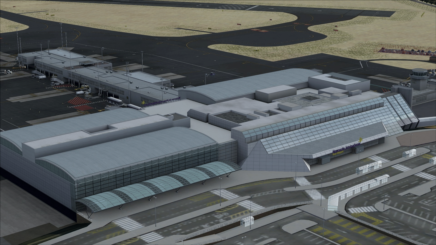 Microsoft Flight Simulator X: Steam Edition - Newcastle X screenshot