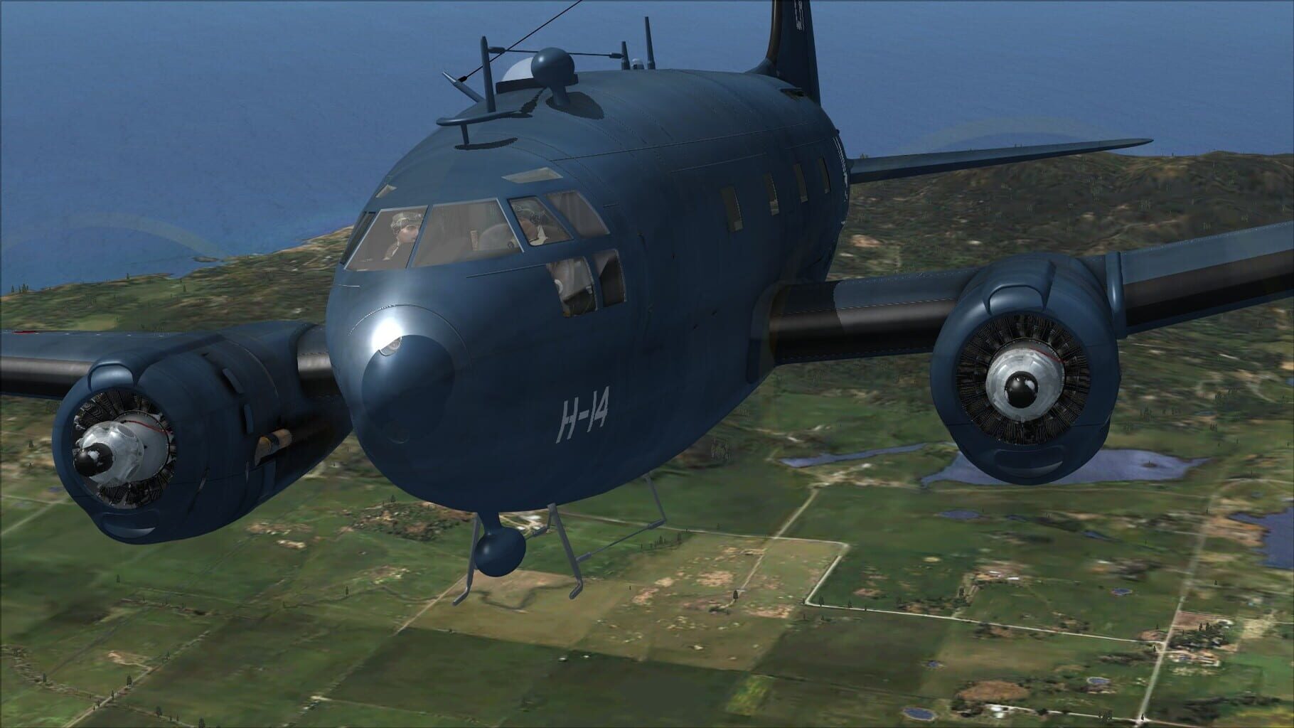 Microsoft Flight Simulator X: Steam Edition - Curtiss C-46 Commando