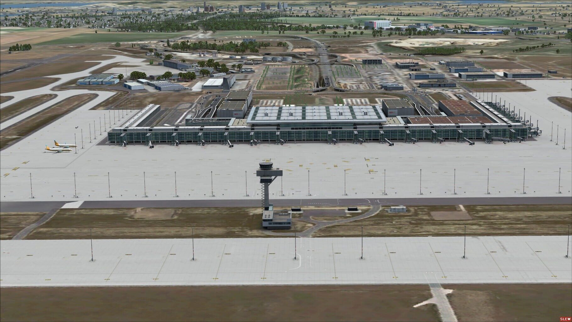 Microsoft Flight Simulator X: Steam Edition - Mega Airport Berlin Brandenburg