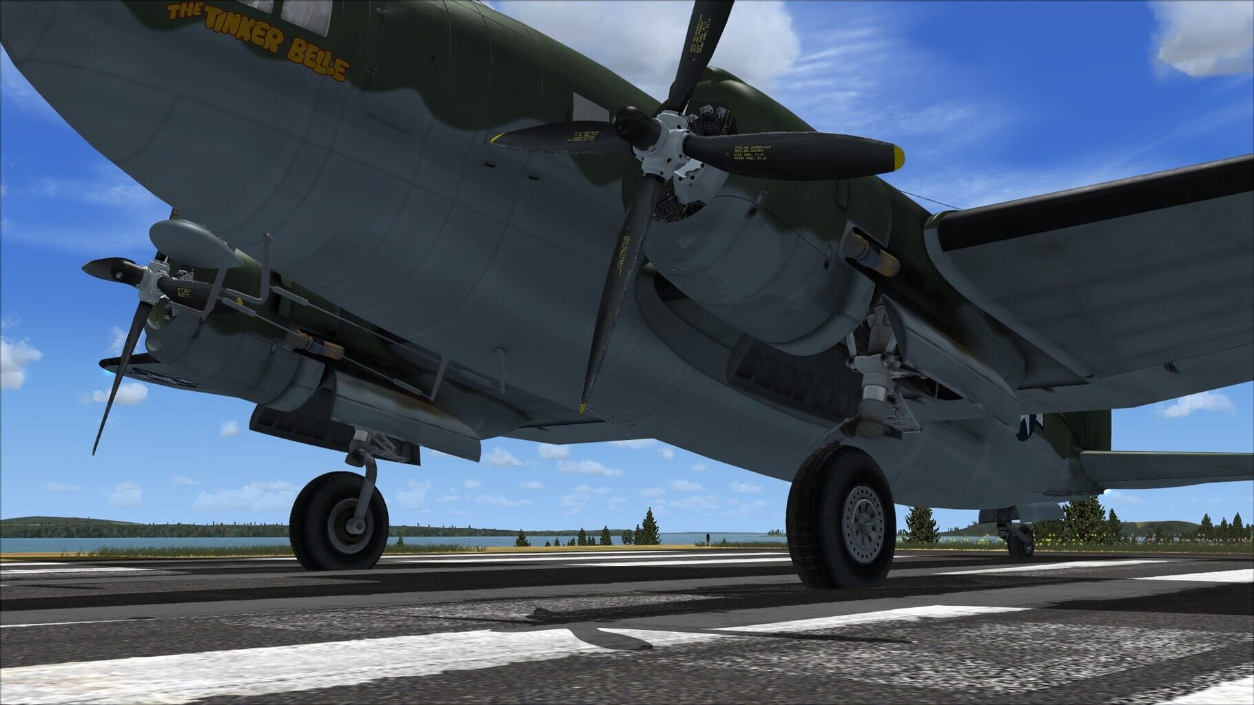 Microsoft Flight Simulator X: Steam Edition - Curtiss C-46 Commando