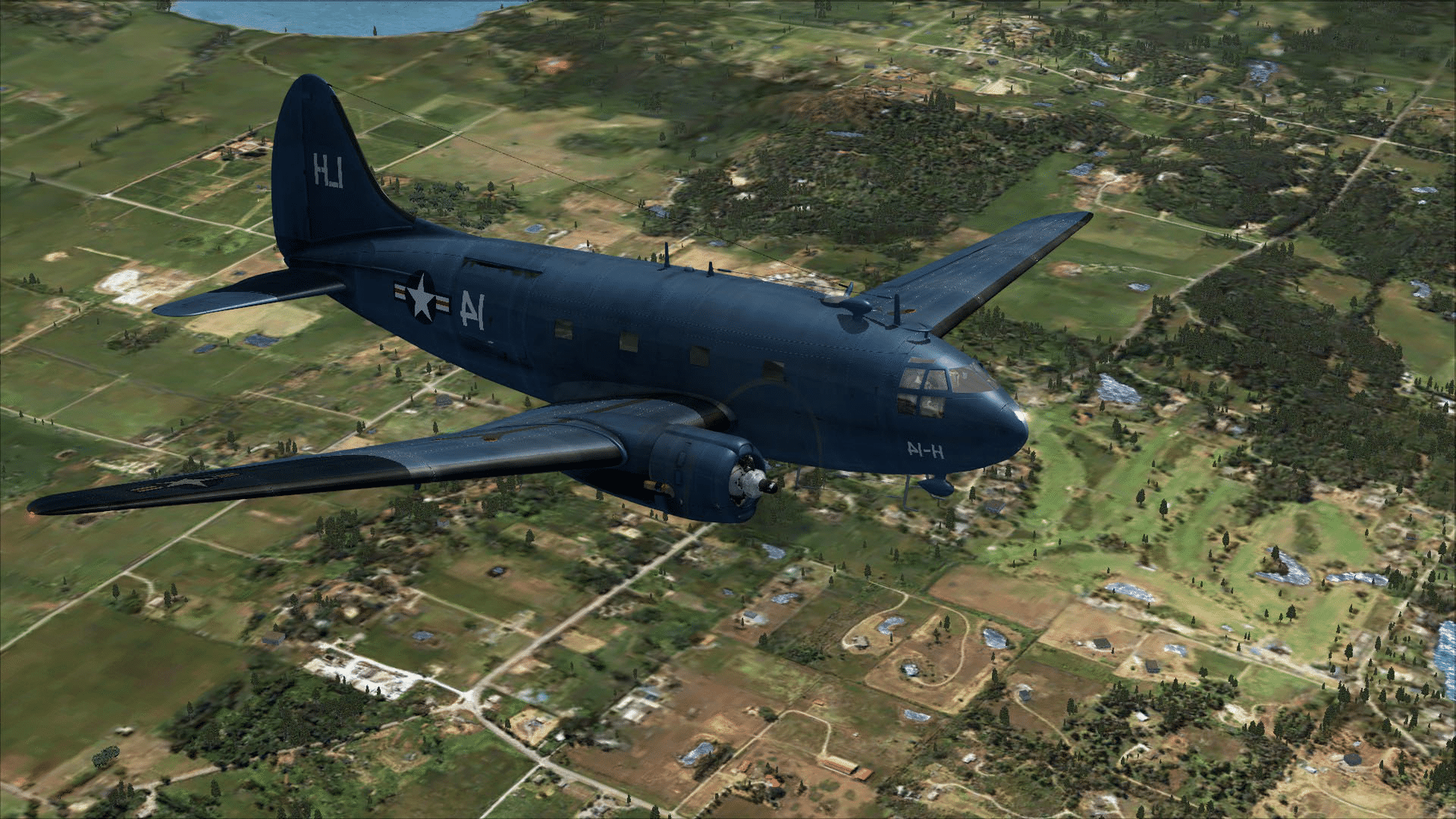 Microsoft Flight Simulator X: Steam Edition - Curtiss C-46 Commando screenshot