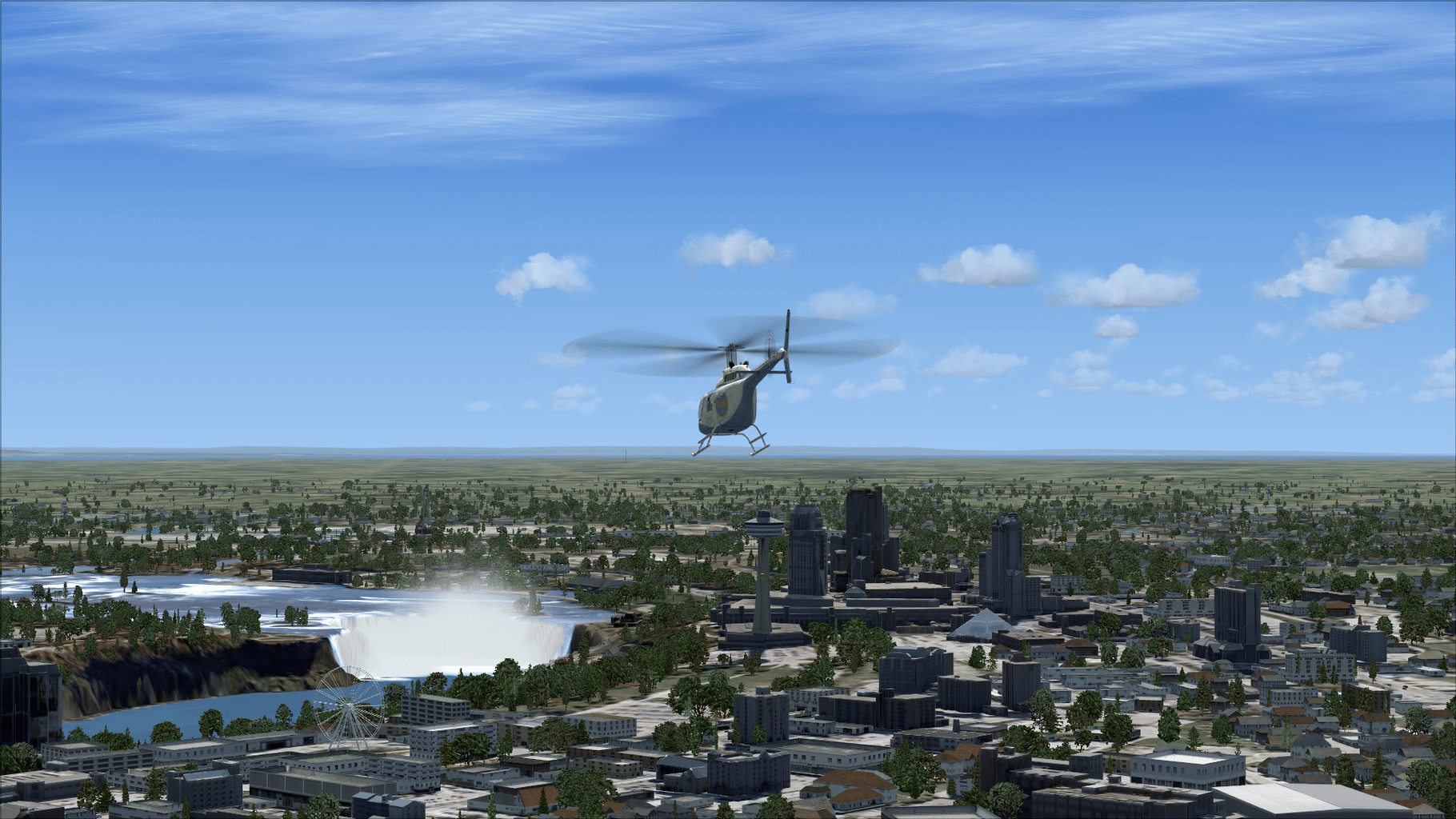 Microsoft Flight Simulator X: Steam Edition - US Cities X: Niagara Falls screenshot