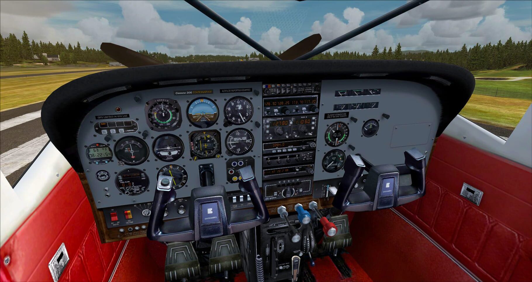 Microsoft Flight Simulator X: Steam Edition - Cessna CU206 Stationair