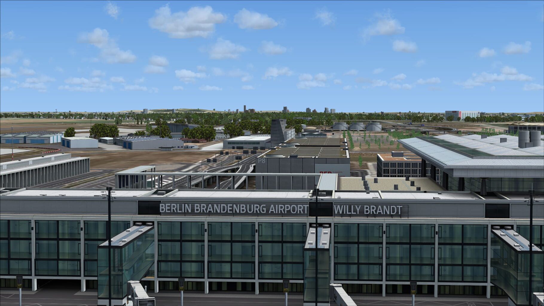 Microsoft Flight Simulator X: Steam Edition - Mega Airport Berlin Brandenburg