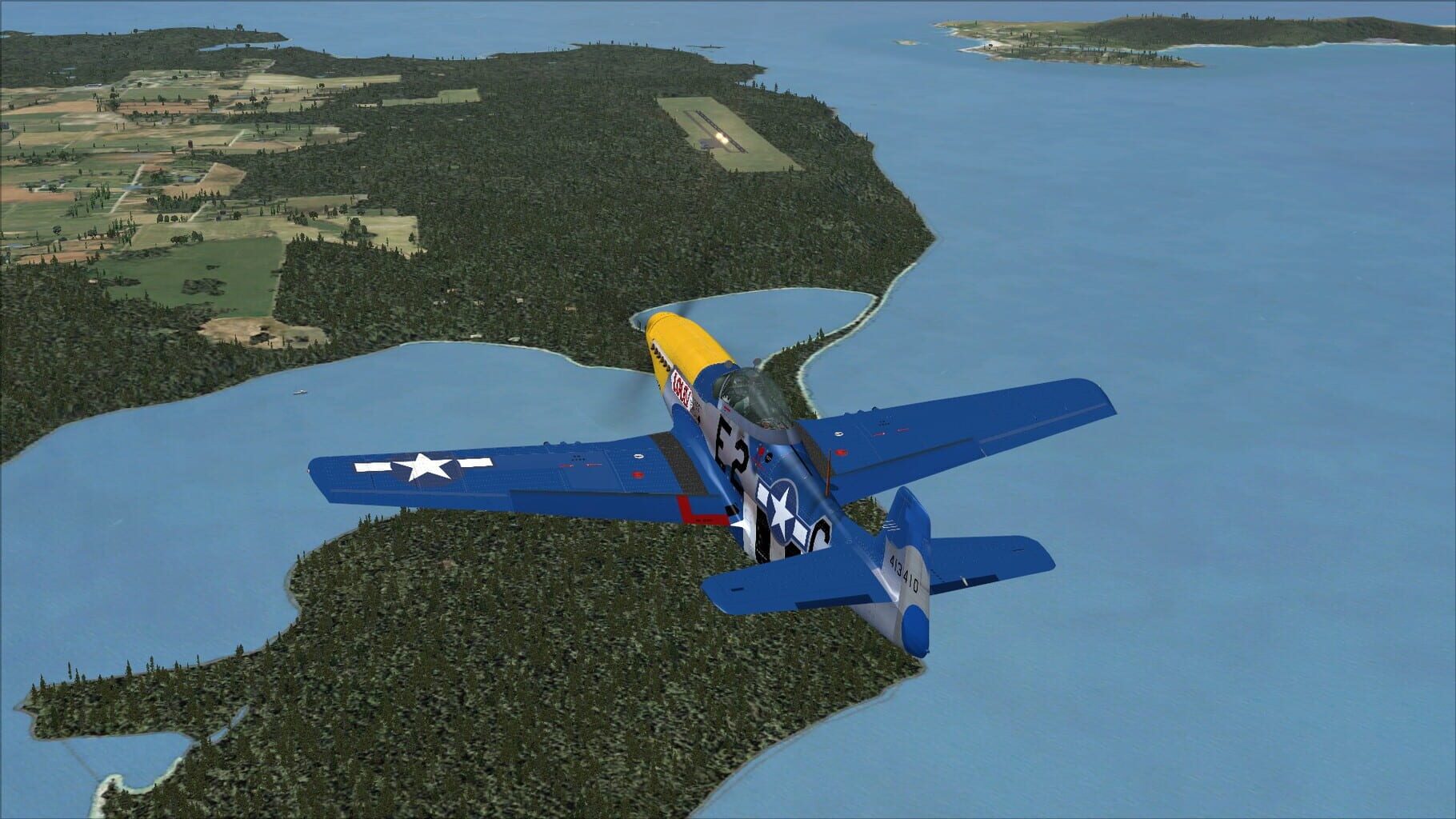 Microsoft Flight Simulator X: Steam Edition - P-51D Mustang