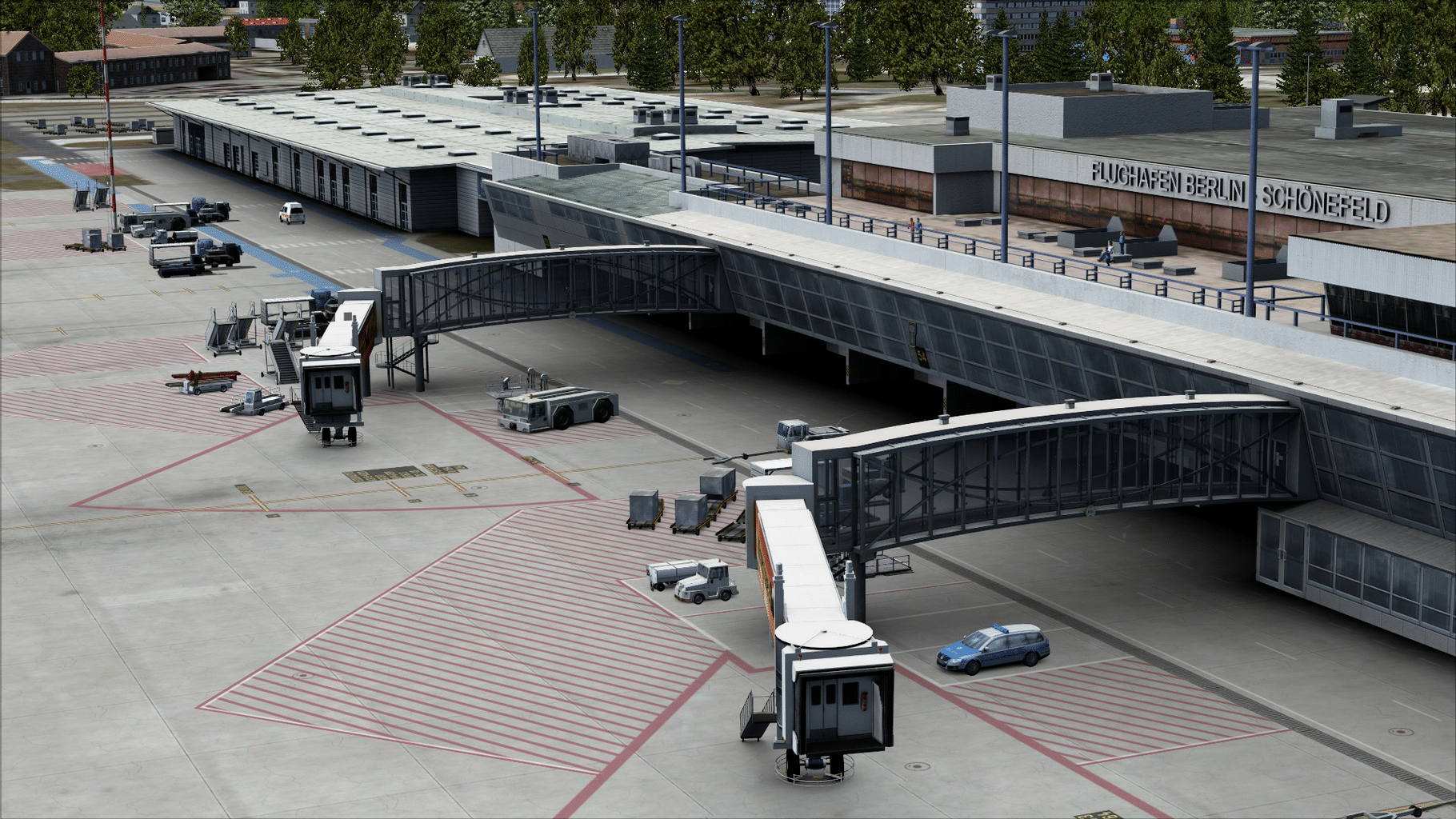 Microsoft Flight Simulator X: Steam Edition - Mega Airport Berlin Brandenburg screenshot