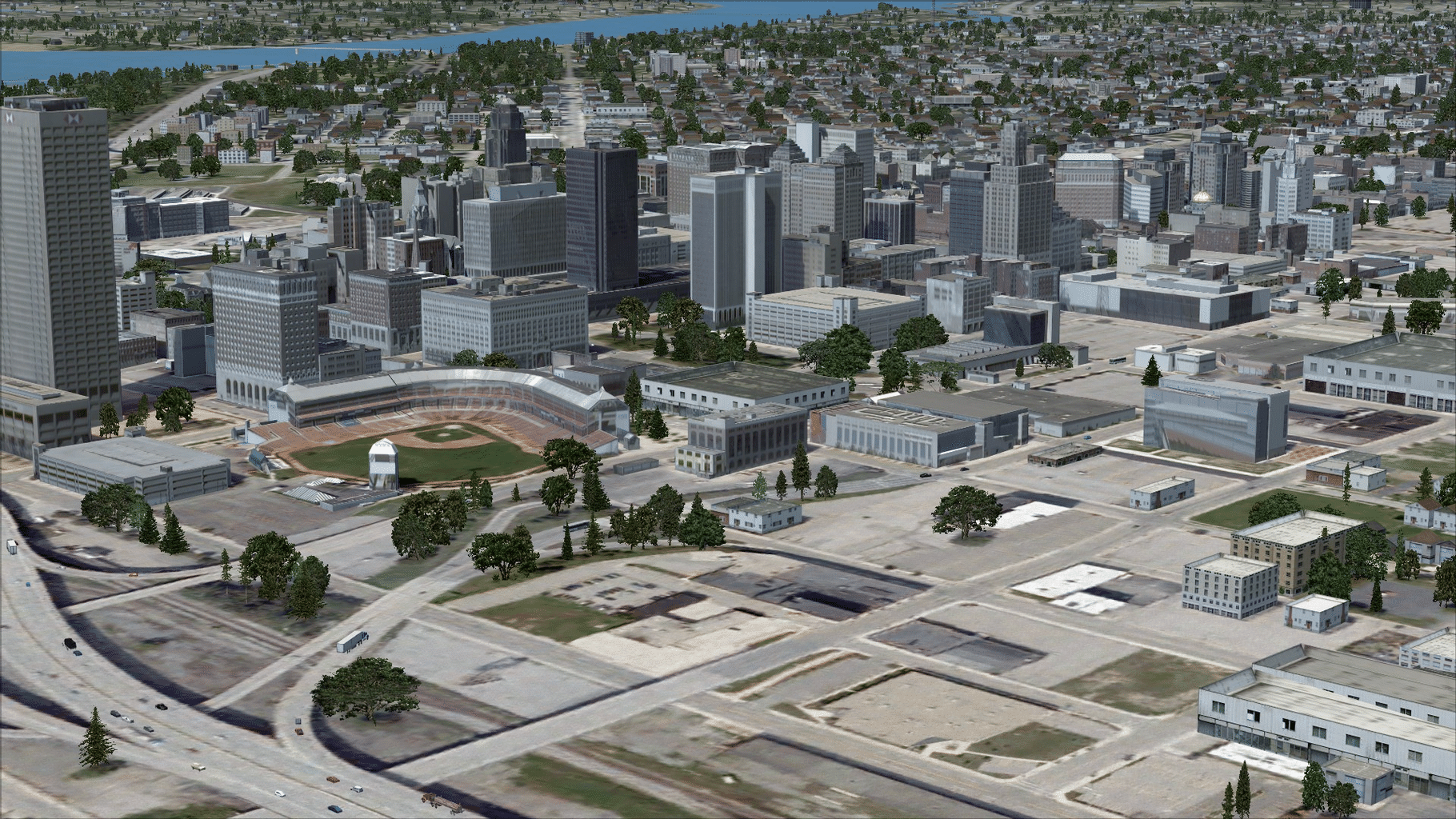 Microsoft Flight Simulator X: Steam Edition - US Cities X: Niagara Falls screenshot