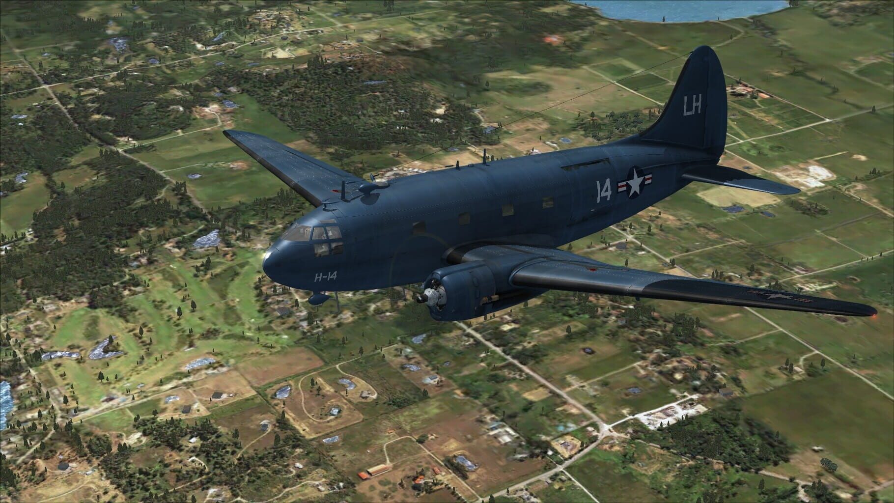 Microsoft Flight Simulator X: Steam Edition - Curtiss C-46 Commando