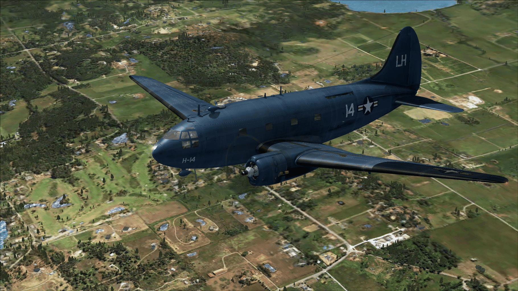 Microsoft Flight Simulator X: Steam Edition - Curtiss C-46 Commando screenshot