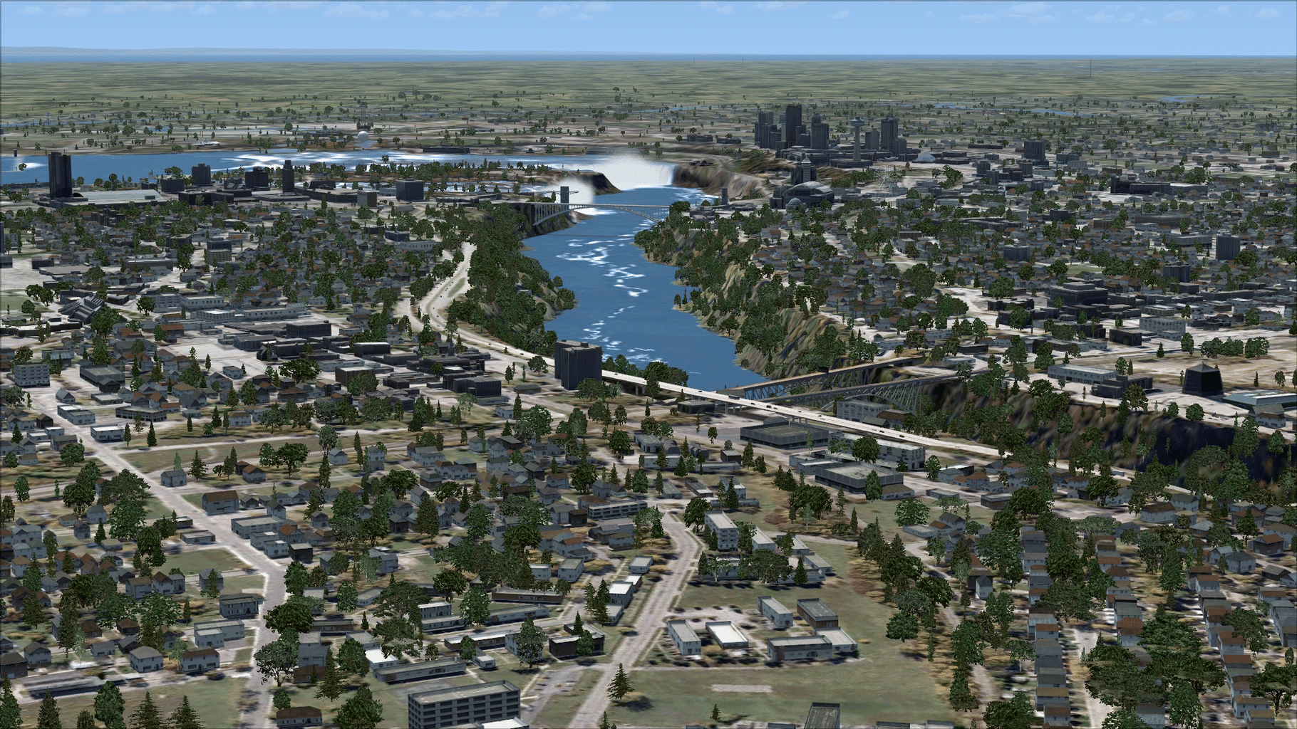 Microsoft Flight Simulator X: Steam Edition - US Cities X: Niagara Falls screenshot