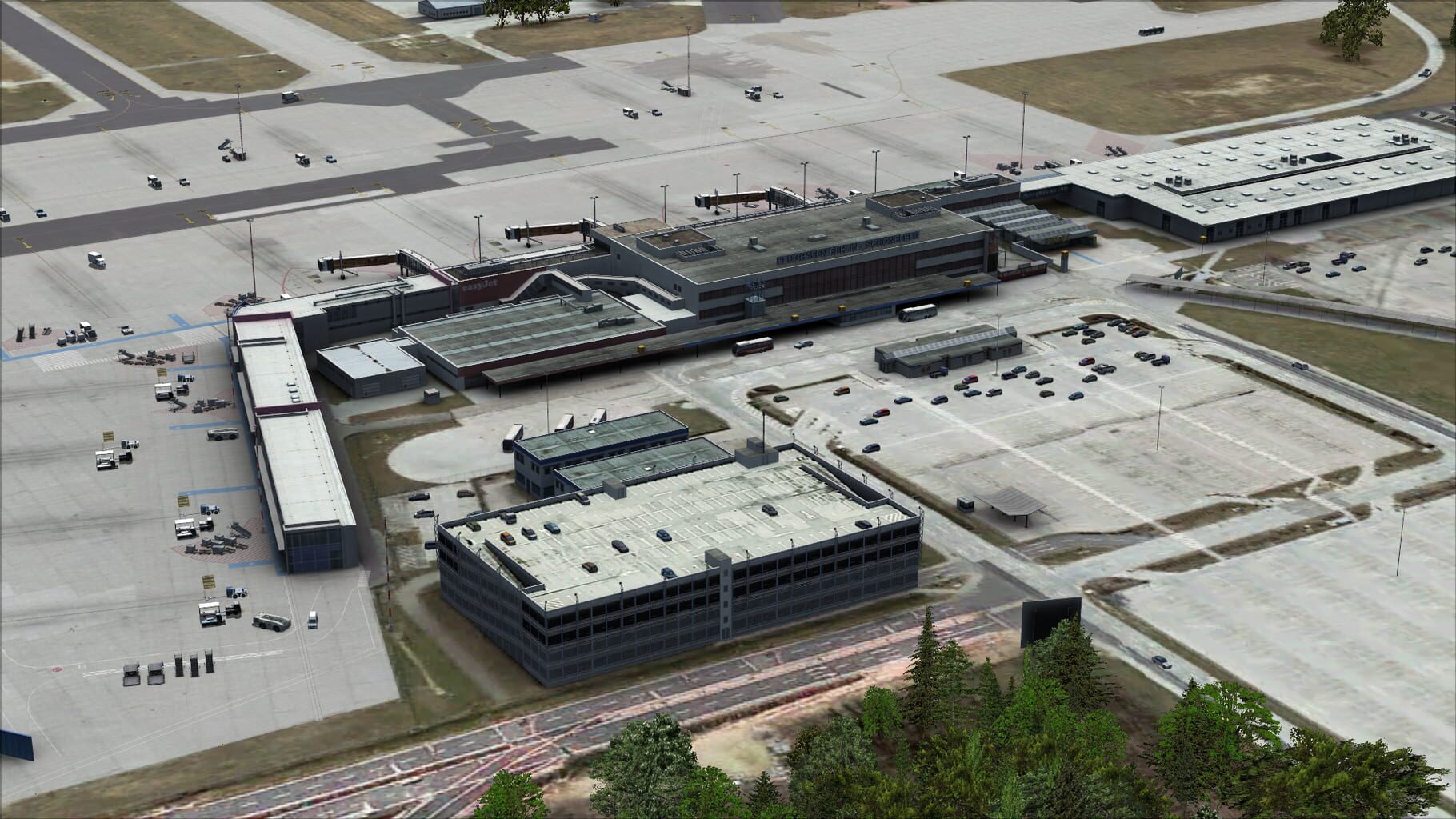 Microsoft Flight Simulator X: Steam Edition - Mega Airport Berlin Brandenburg