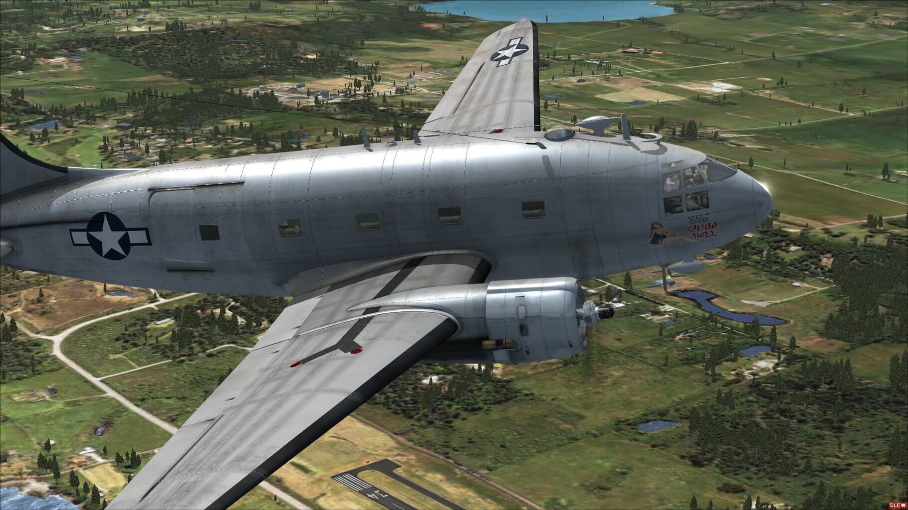 Microsoft Flight Simulator X: Steam Edition - Curtiss C-46 Commando