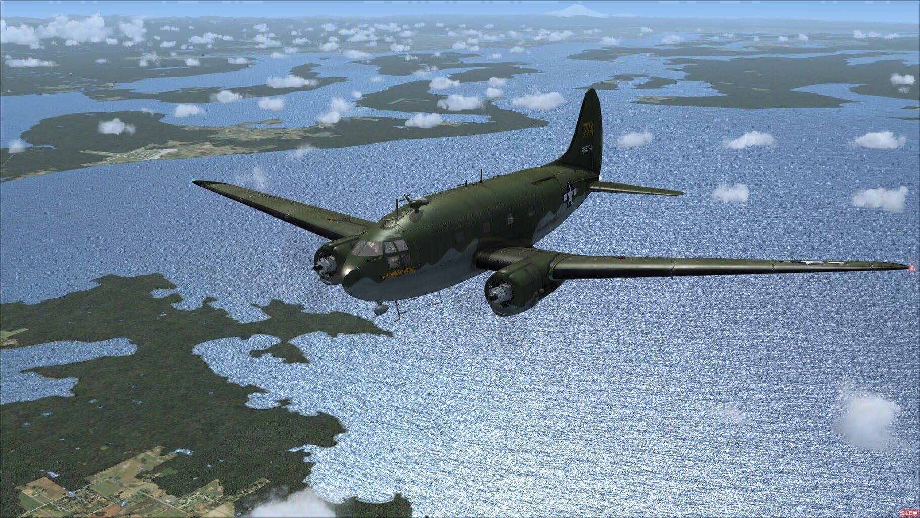 Microsoft Flight Simulator X: Steam Edition - Curtiss C-46 Commando