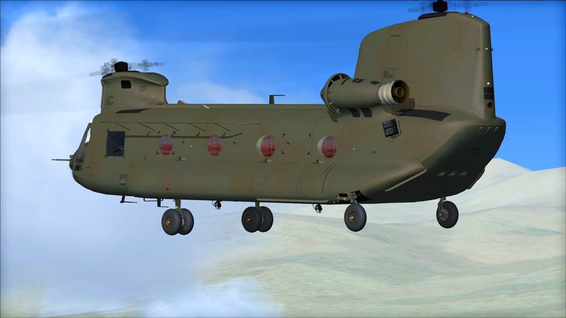 Microsoft Flight Simulator X: Steam Edition - Boeing-Vertol CH-47D Chinook