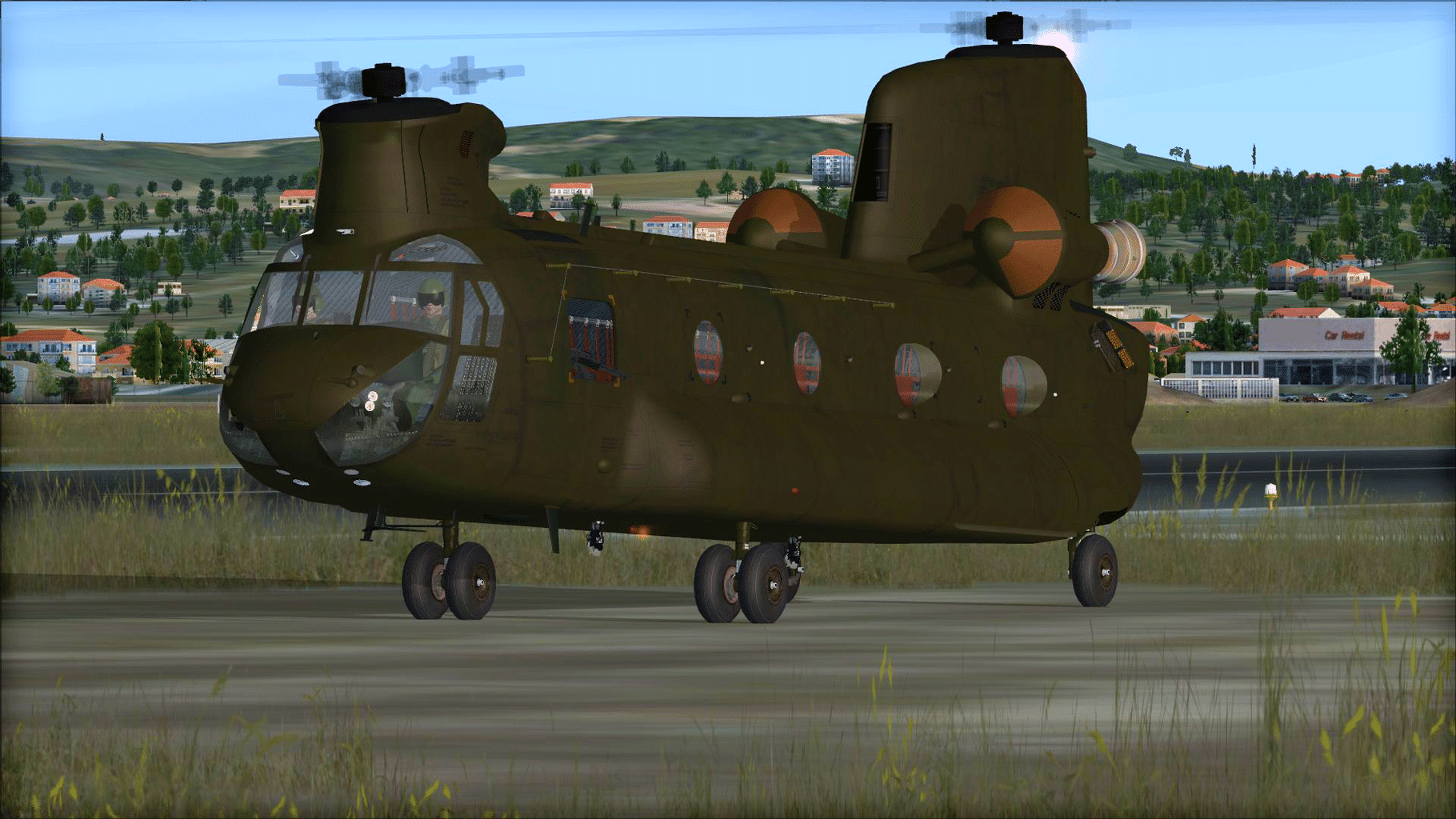 Microsoft Flight Simulator X: Steam Edition - Boeing-Vertol CH-47D Chinook screenshot