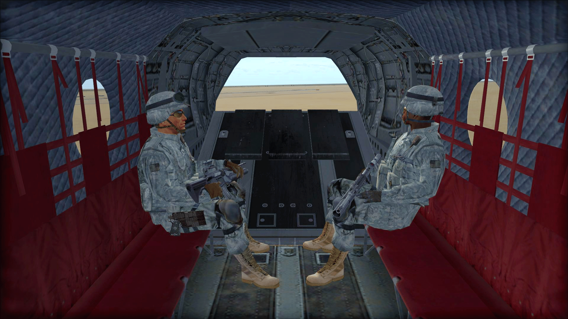 Microsoft Flight Simulator X: Steam Edition - Boeing-Vertol CH-47D Chinook screenshot