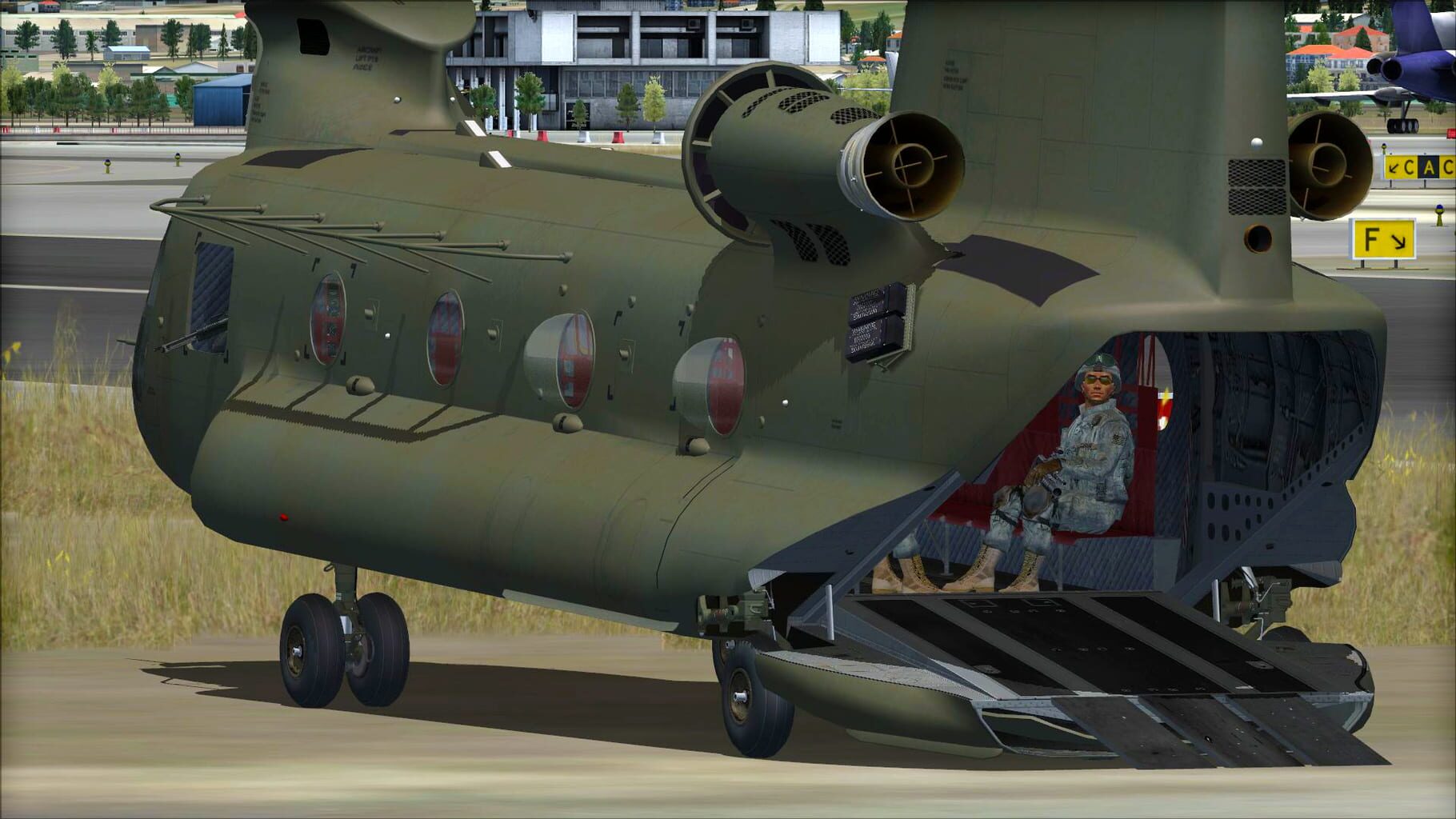 Microsoft Flight Simulator X: Steam Edition - Boeing-Vertol CH-47D Chinook