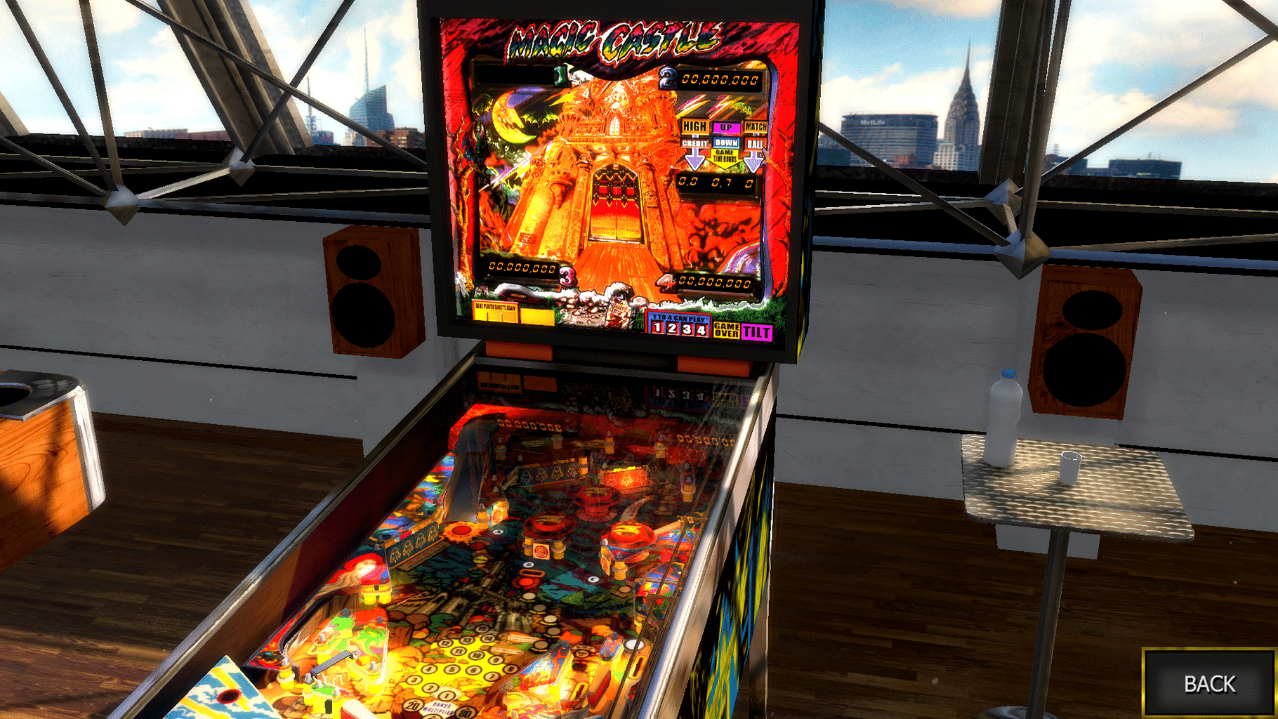 Zaccaria Pinball: Magic Castle Table screenshot