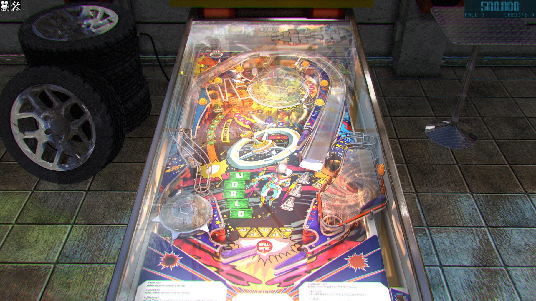 Zaccaria Pinball: Future World 2018 Table screenshot