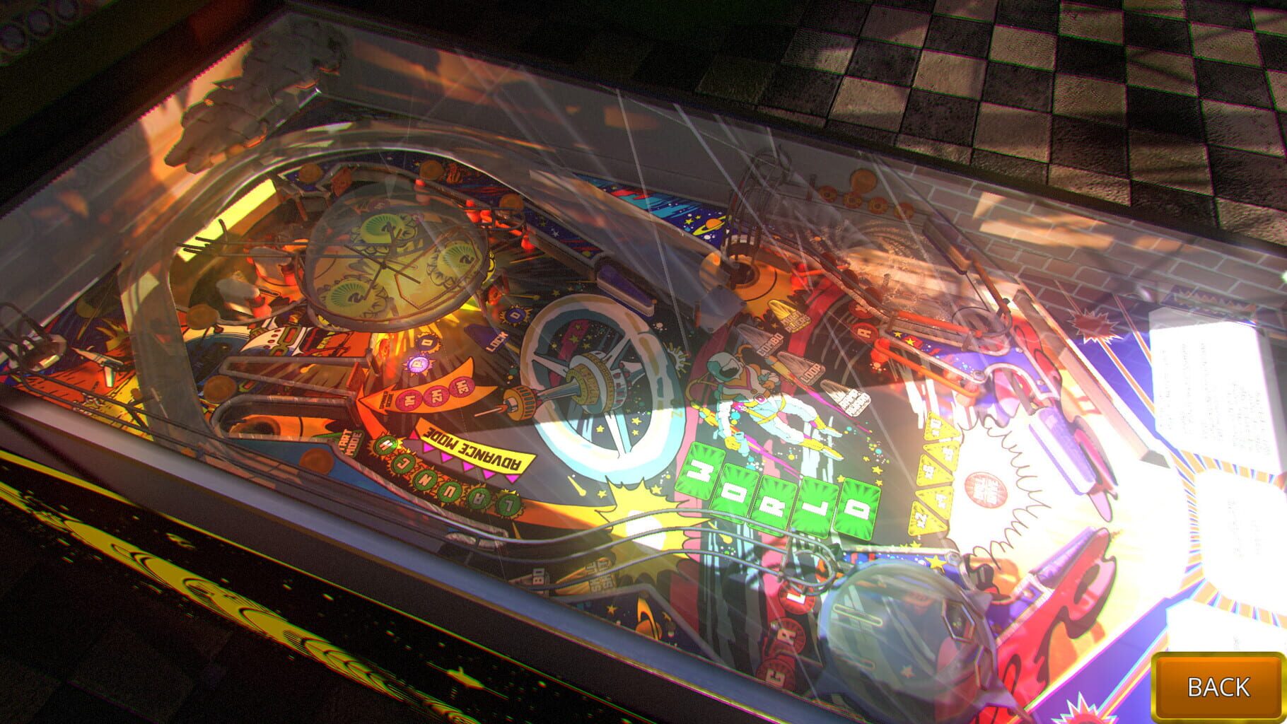 Captura de pantalla - Zaccaria Pinball: Future World 2018 Table