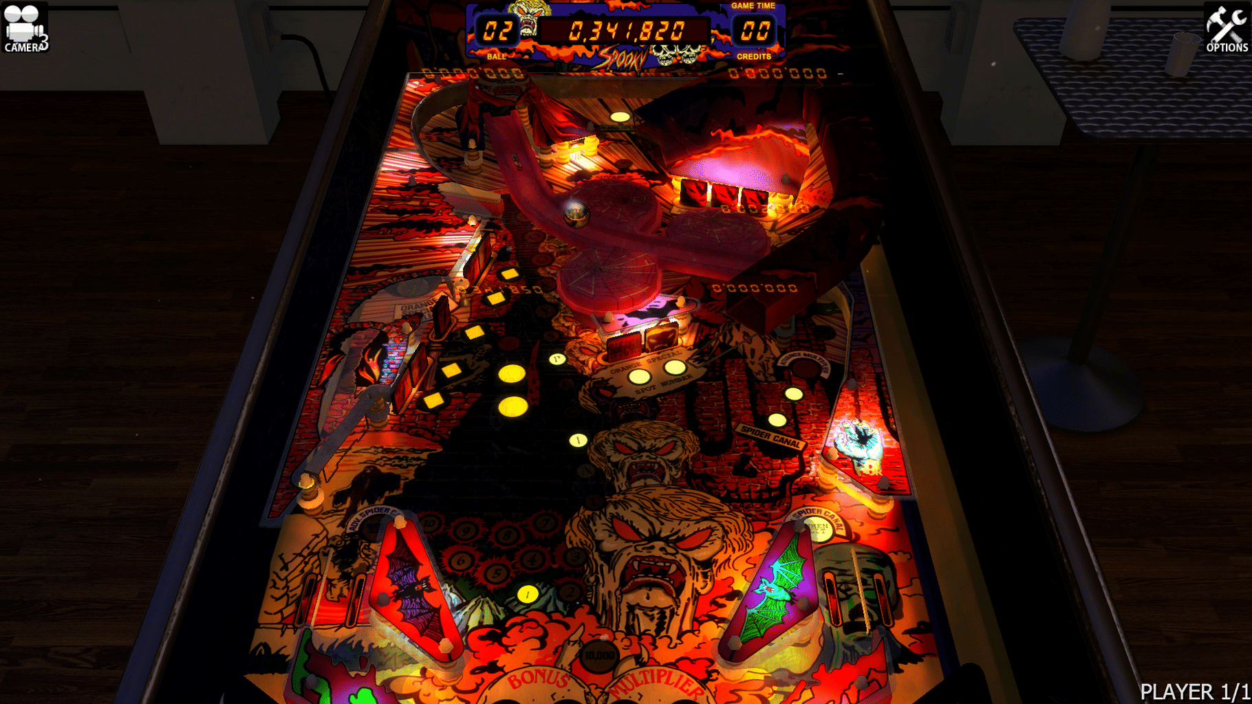 Zaccaria Pinball: Spooky Table screenshot