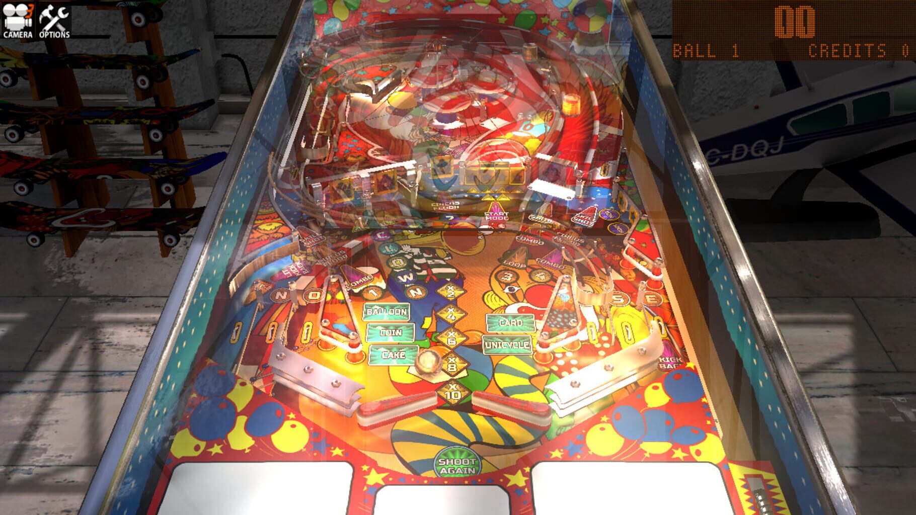 Captura de pantalla - Zaccaria Pinball: Clown 2019 Table