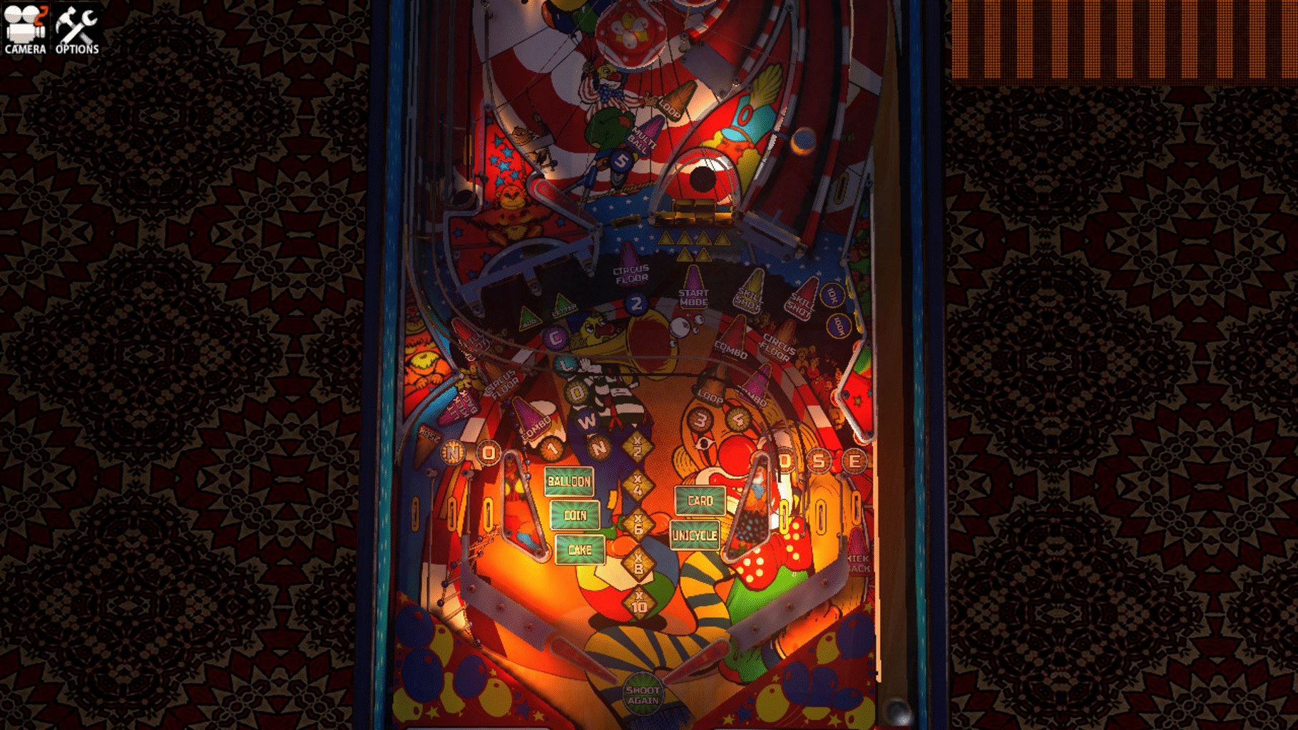 Zaccaria Pinball: Clown 2019 Table screenshot