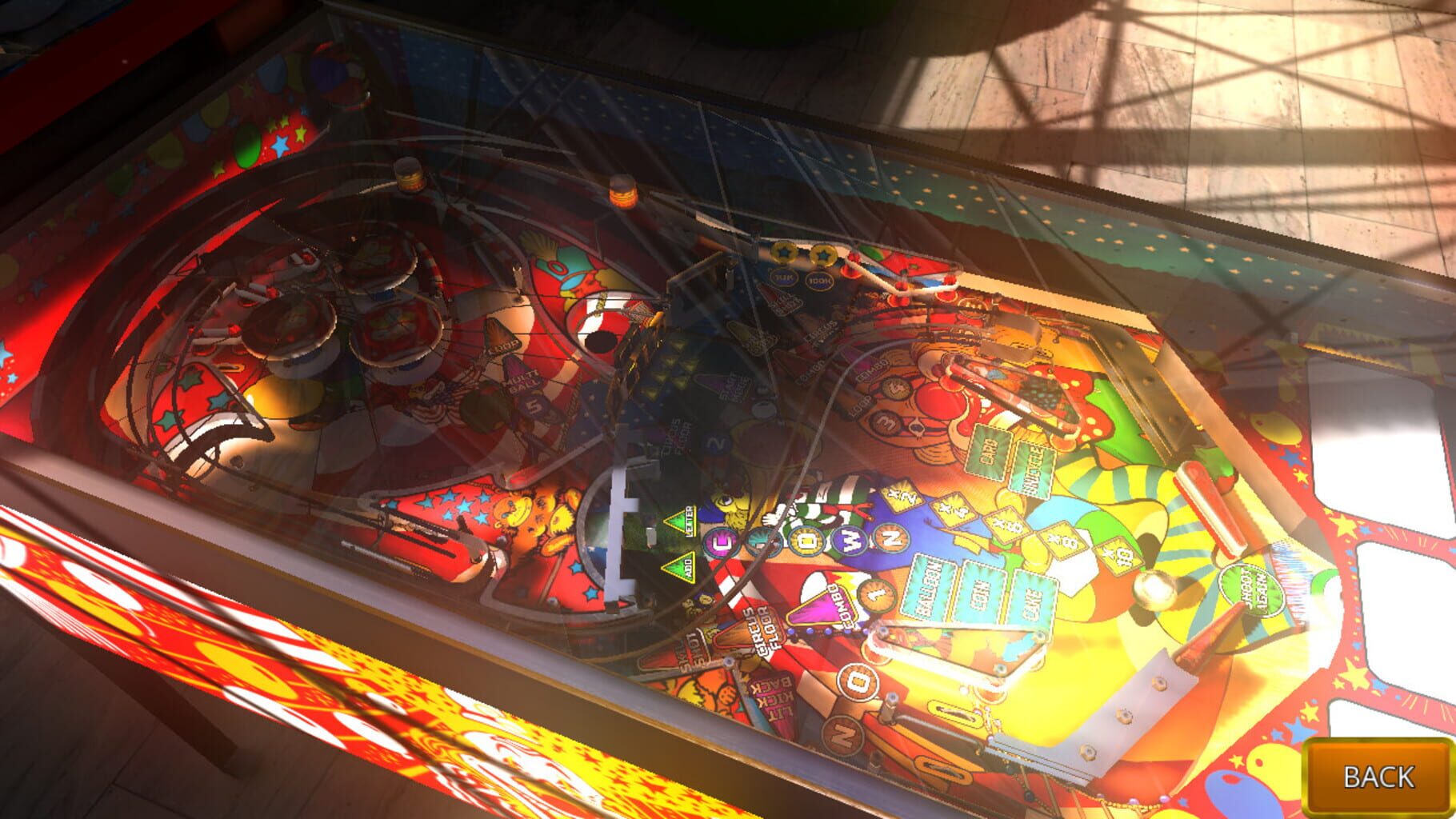 Captura de pantalla - Zaccaria Pinball: Clown 2019 Table