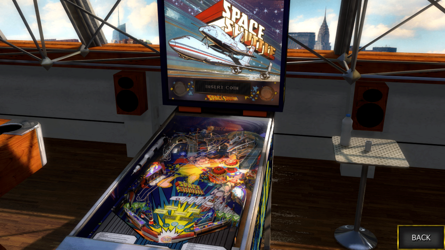 Zaccaria Pinball: Space Shuttle 2016 Table screenshot