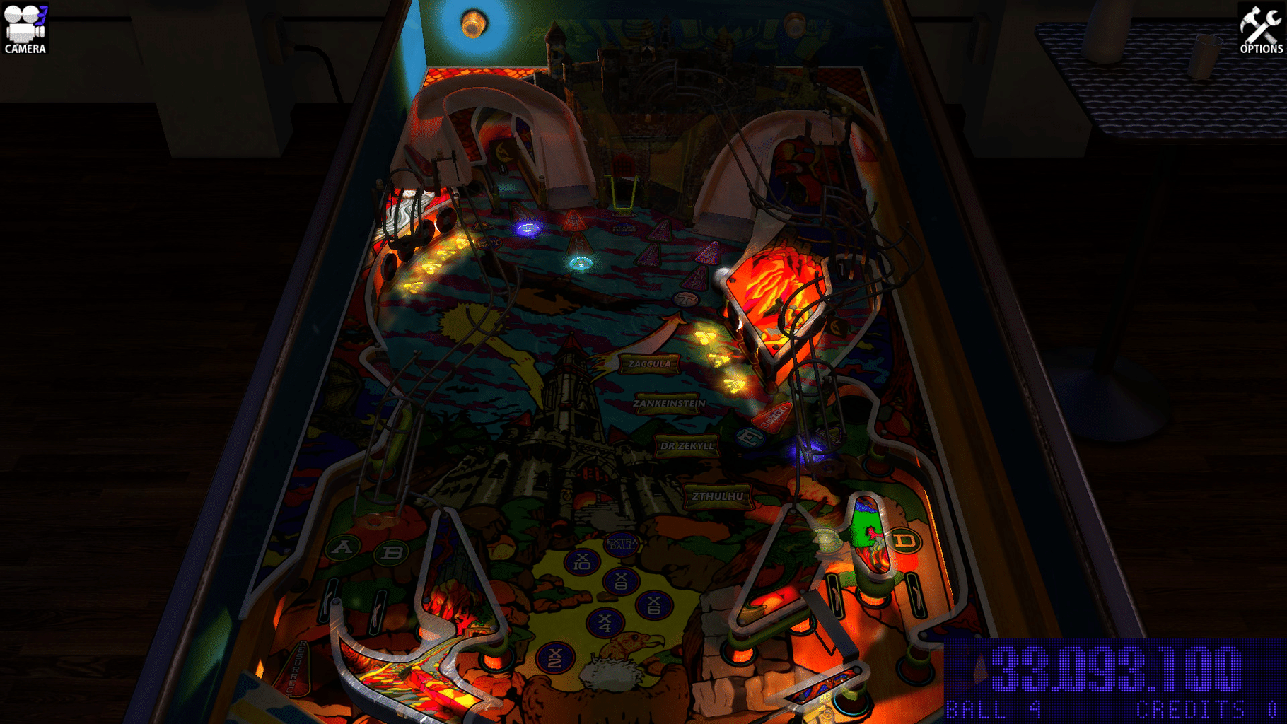 Zaccaria Pinball: Magic Castle 2017 Table screenshot