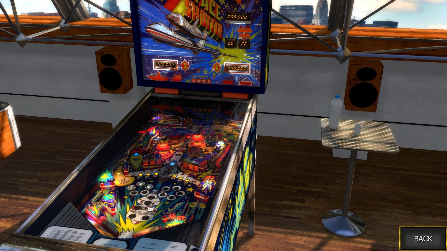 Captura de pantalla - Zaccaria Pinball: Space Shuttle Table