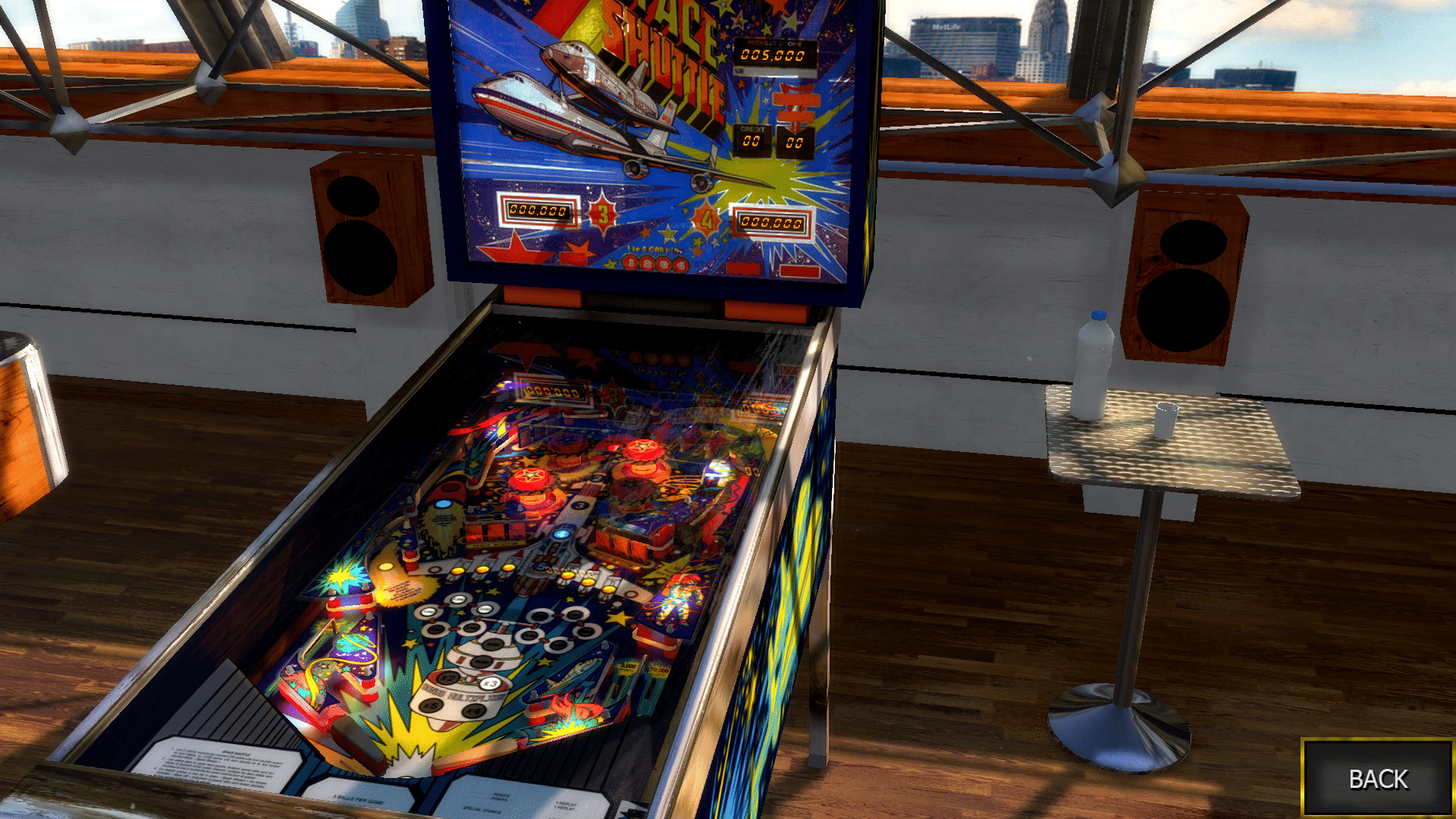 Zaccaria Pinball: Space Shuttle Table screenshot